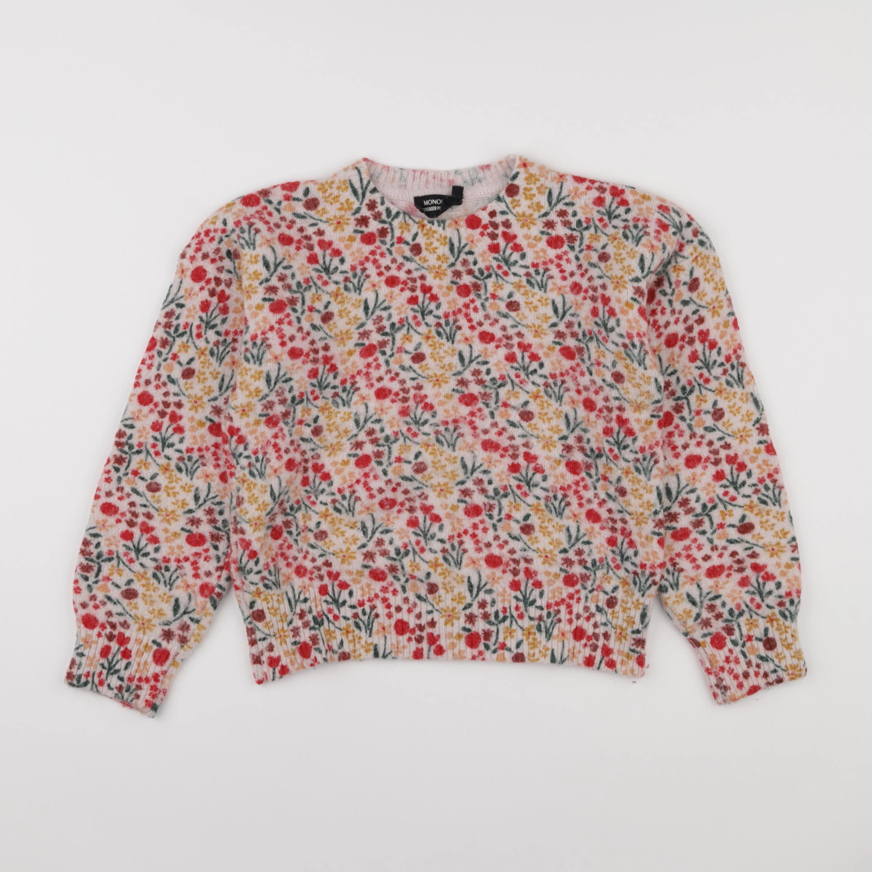 Monoprix - pull multicolore - 10 ans