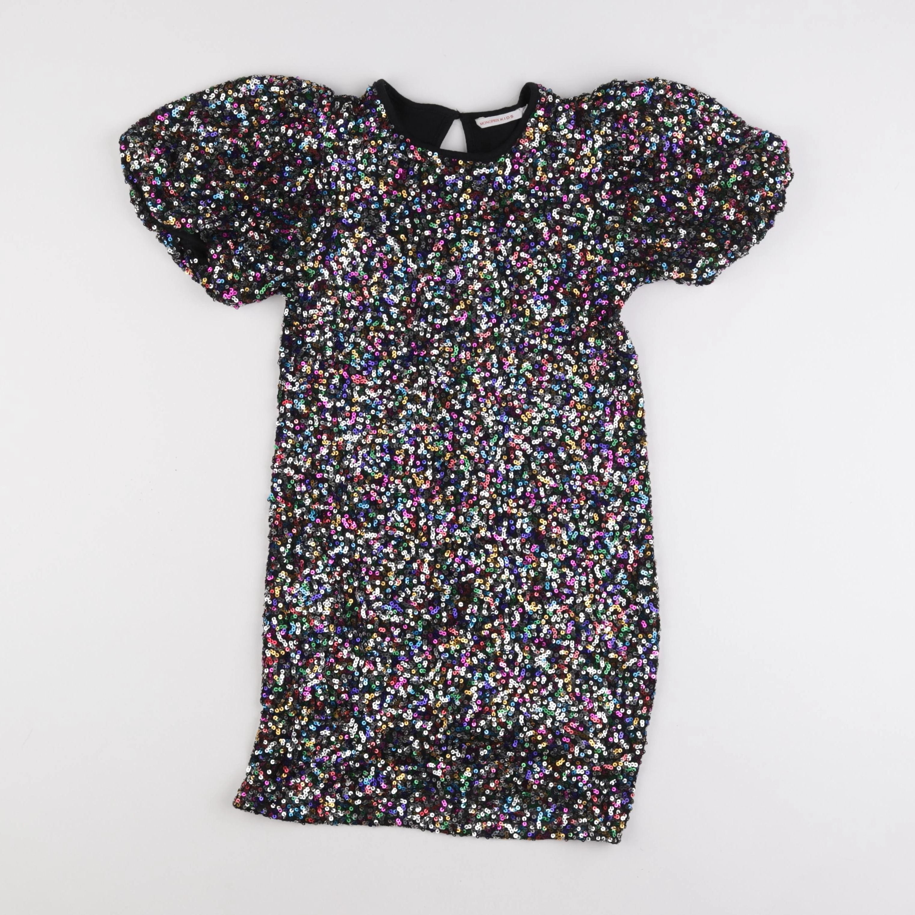 Monoprix - robe multicolore - 8 ans