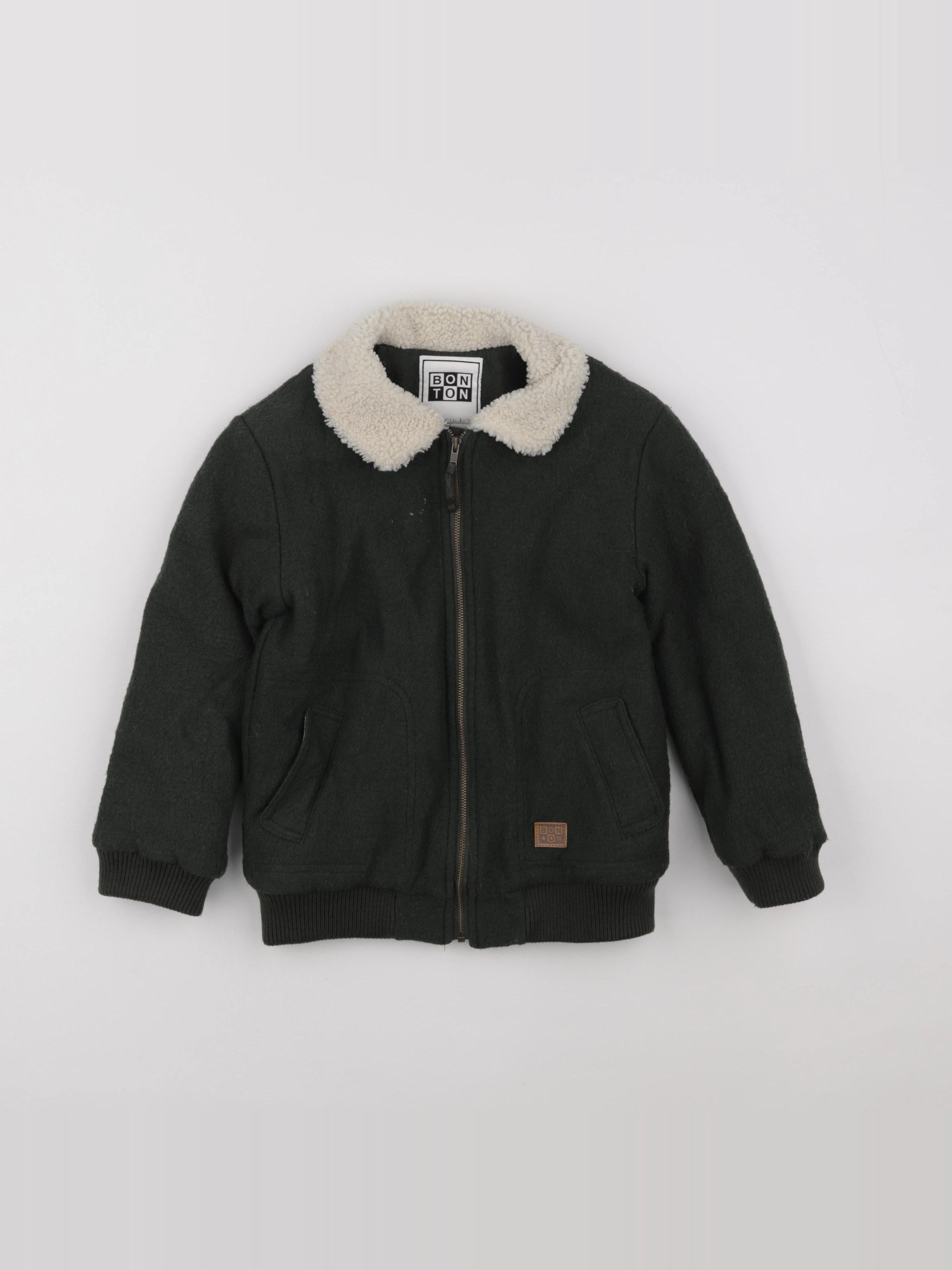 Bonton - veste vert - 6 ans
