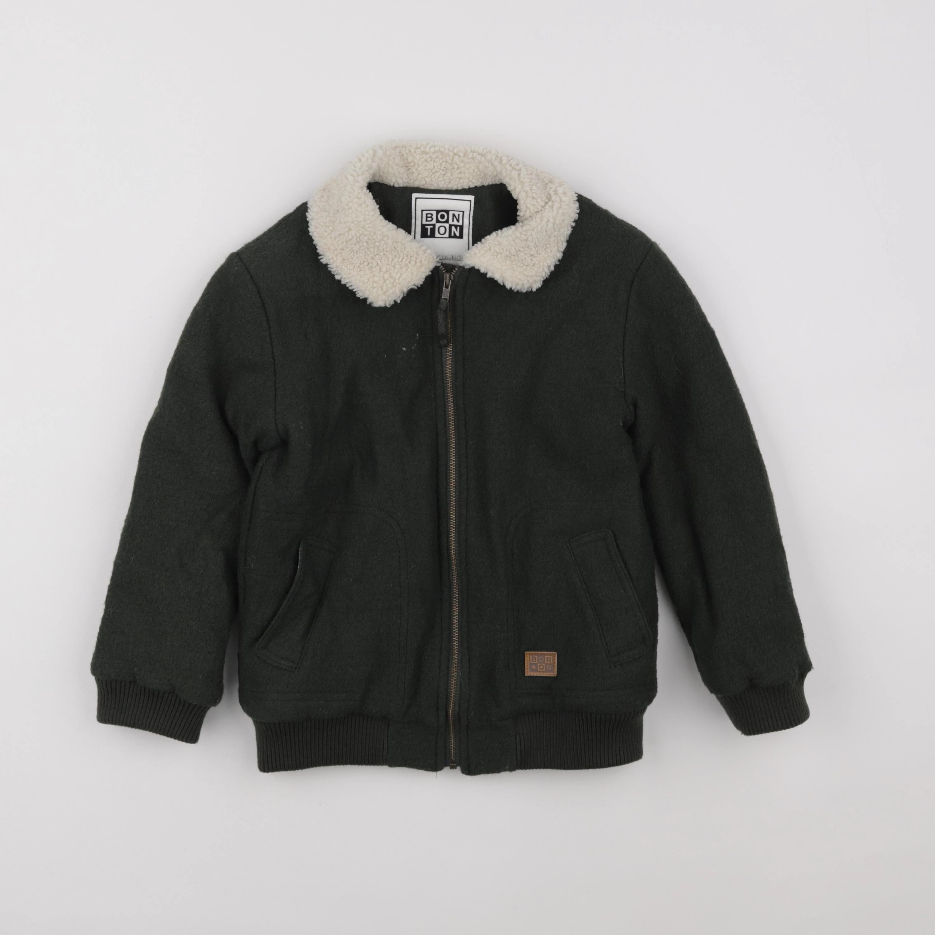 Bonton - veste vert - 6 ans