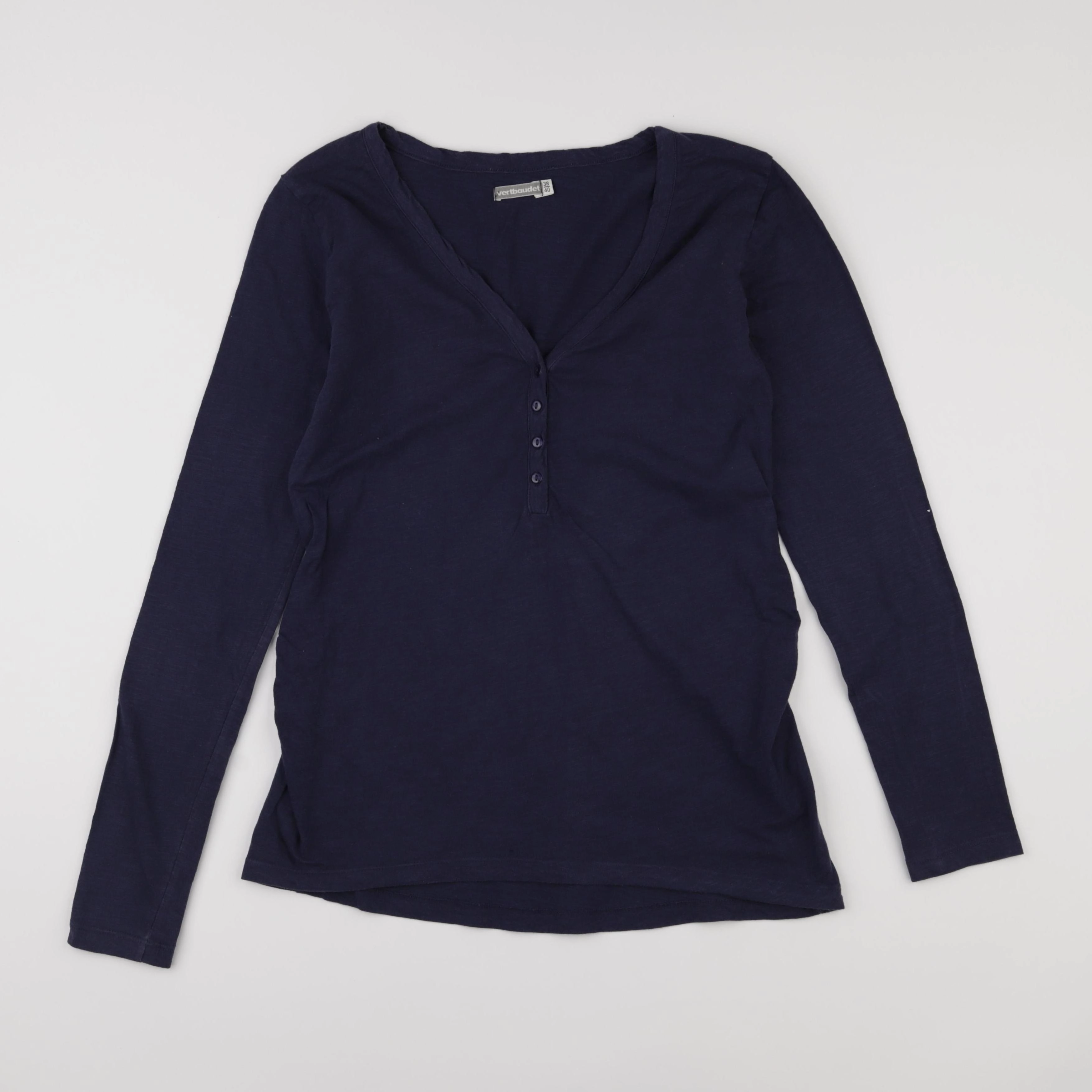 Vertbaudet - tee-shirt grossesse bleu - 38 à 40