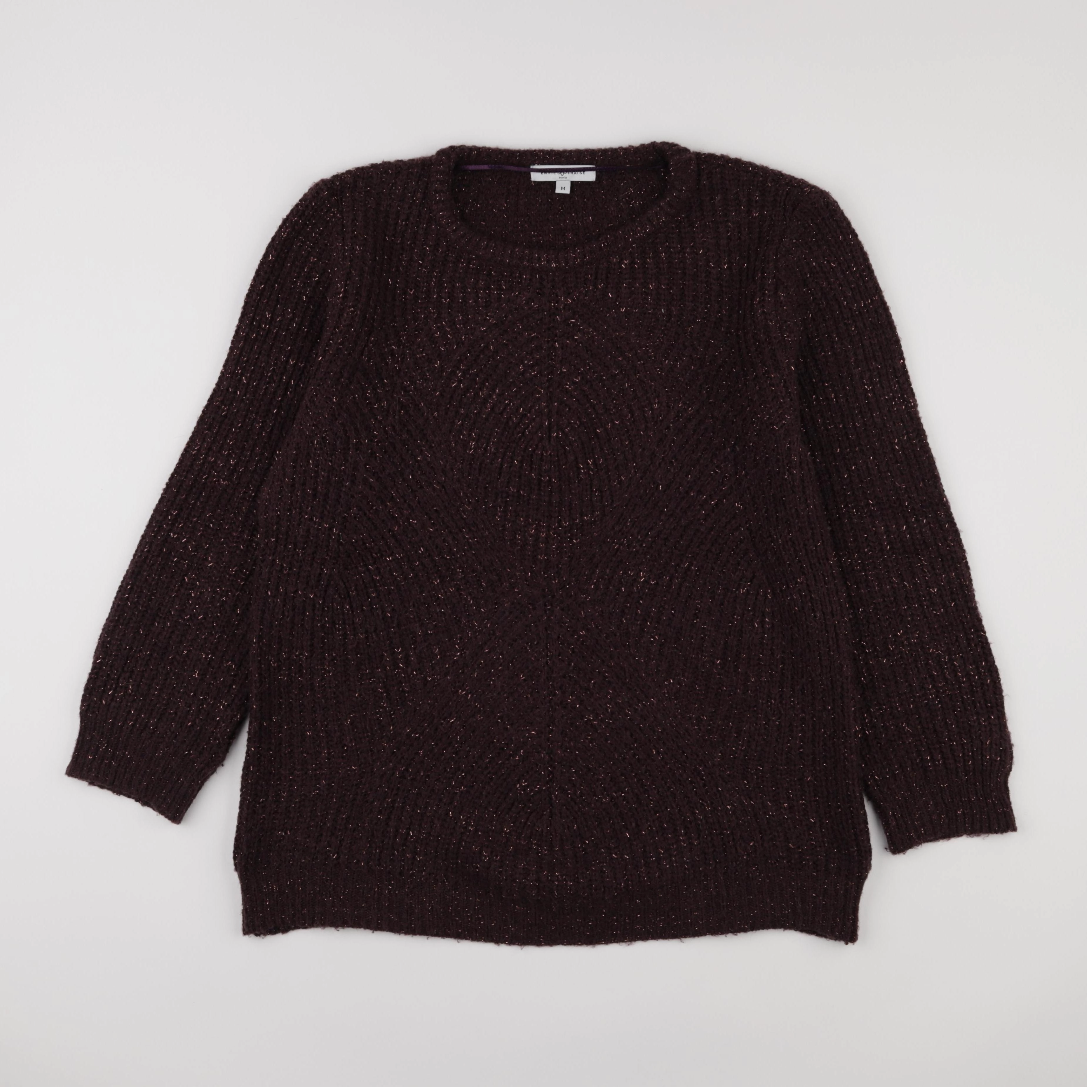 Envie de fraise - pull grossesse violet, argent, or - m