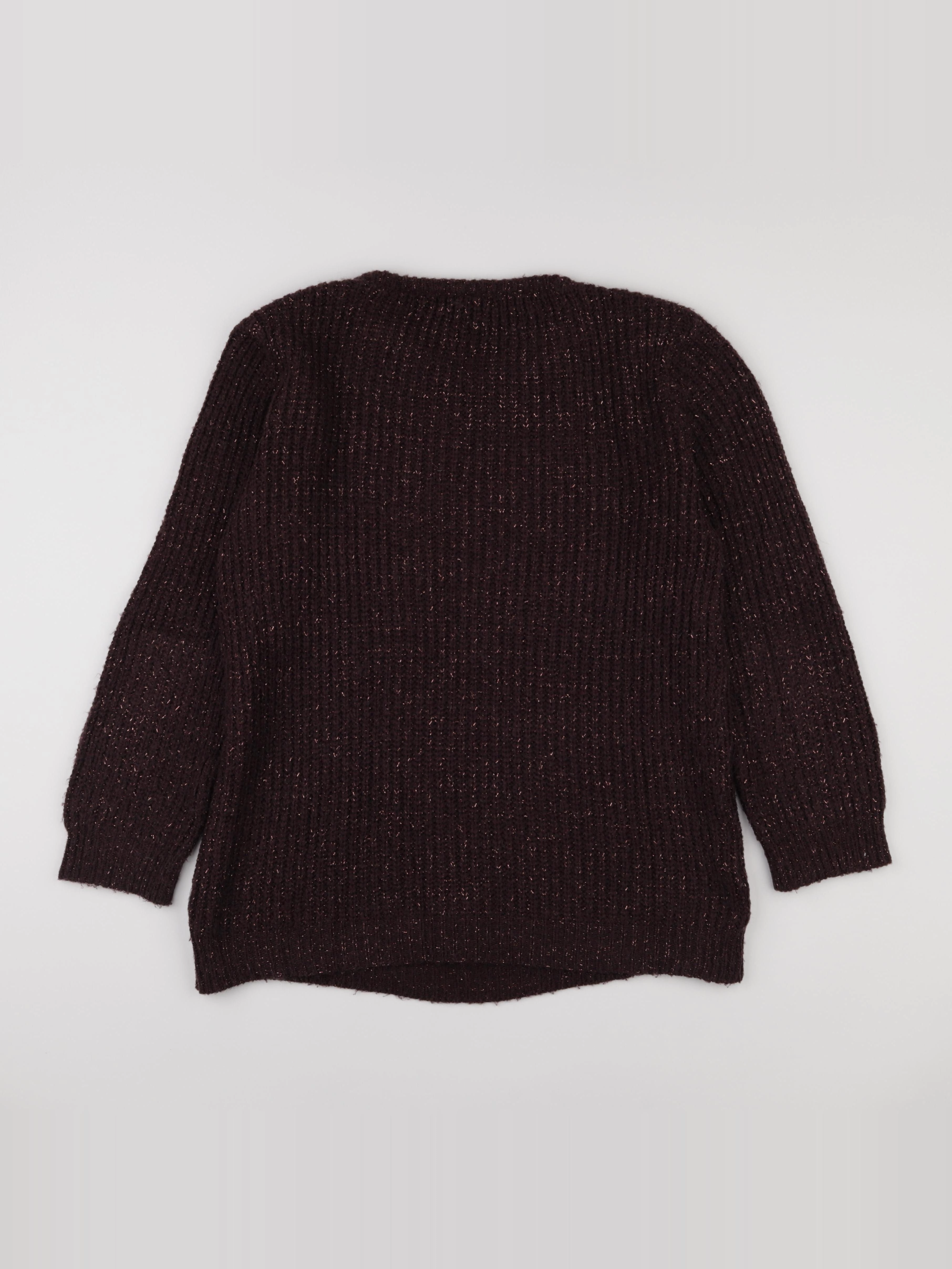 Envie de fraise - pull grossesse violet, argent, or - m
