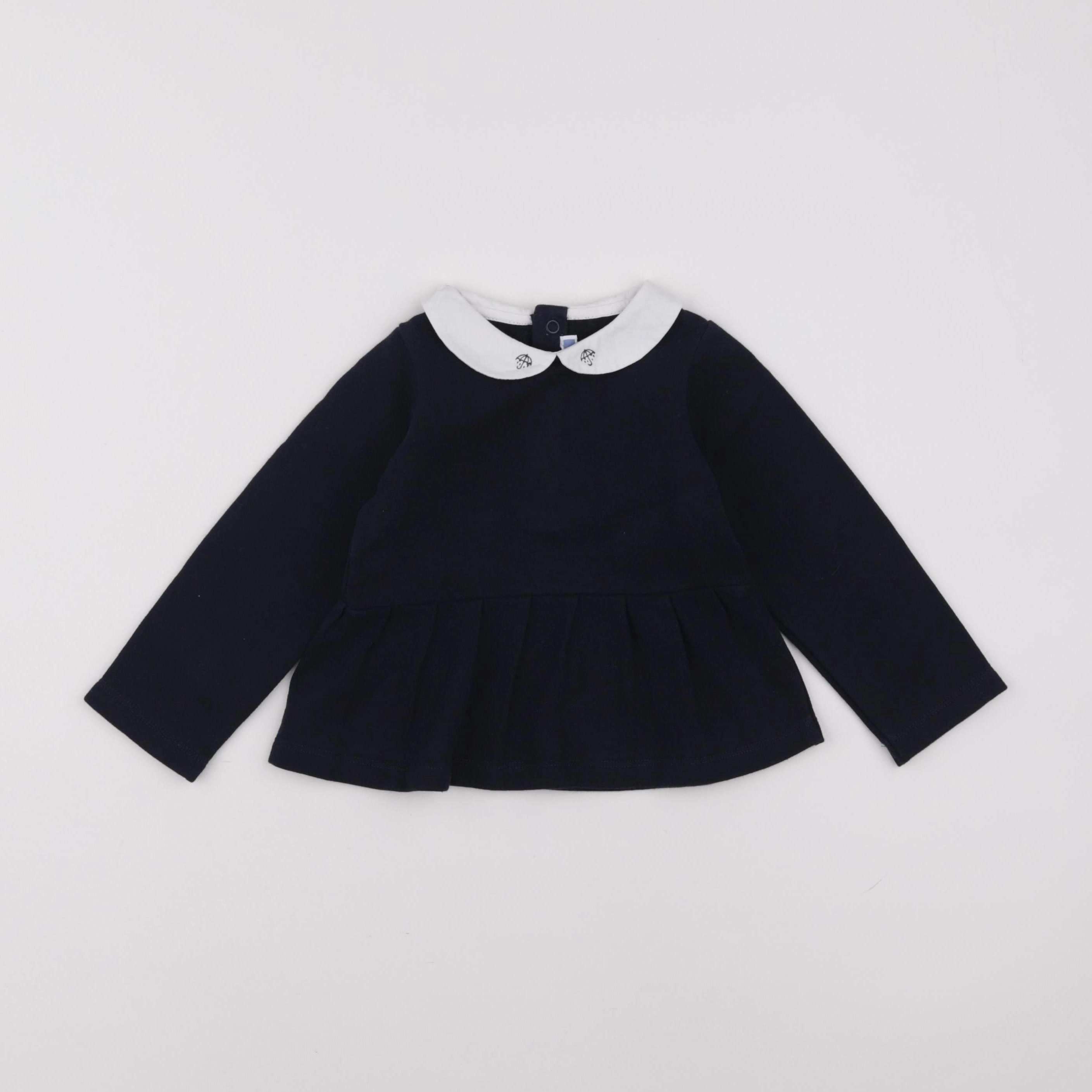 Jacadi - sweat bleu - 24 mois