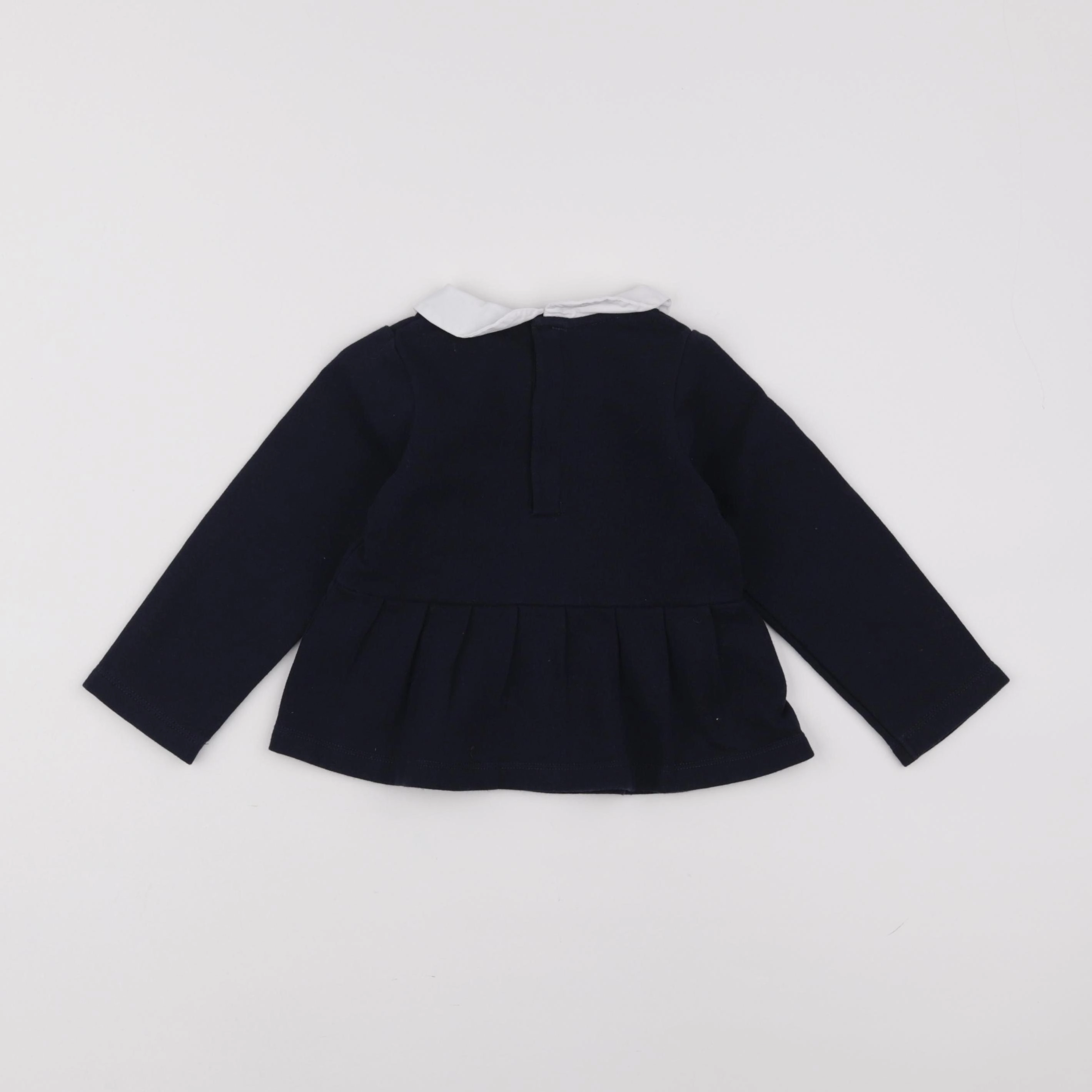 Jacadi - sweat bleu - 24 mois