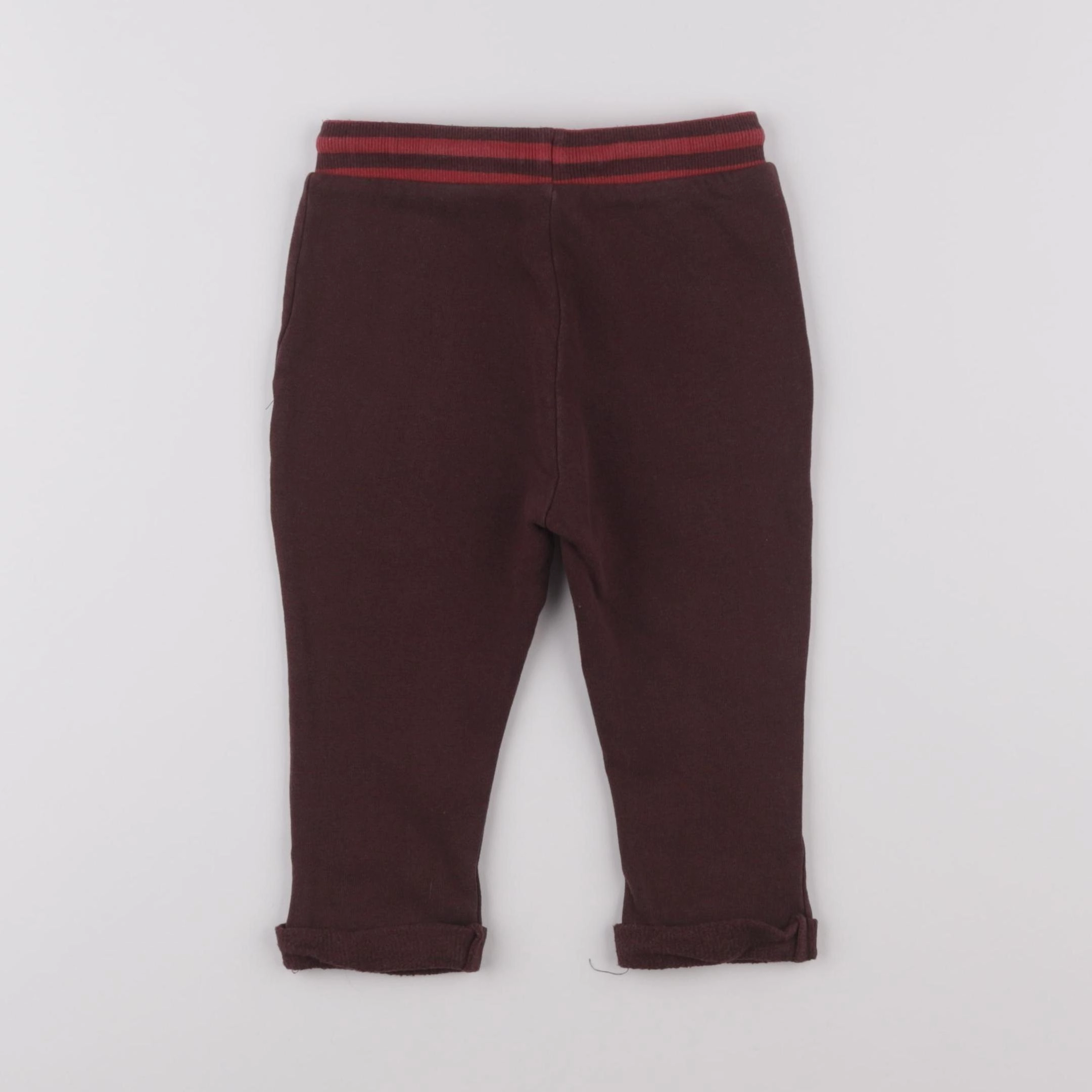 Vertbaudet - pantalon rouge - 18 mois
