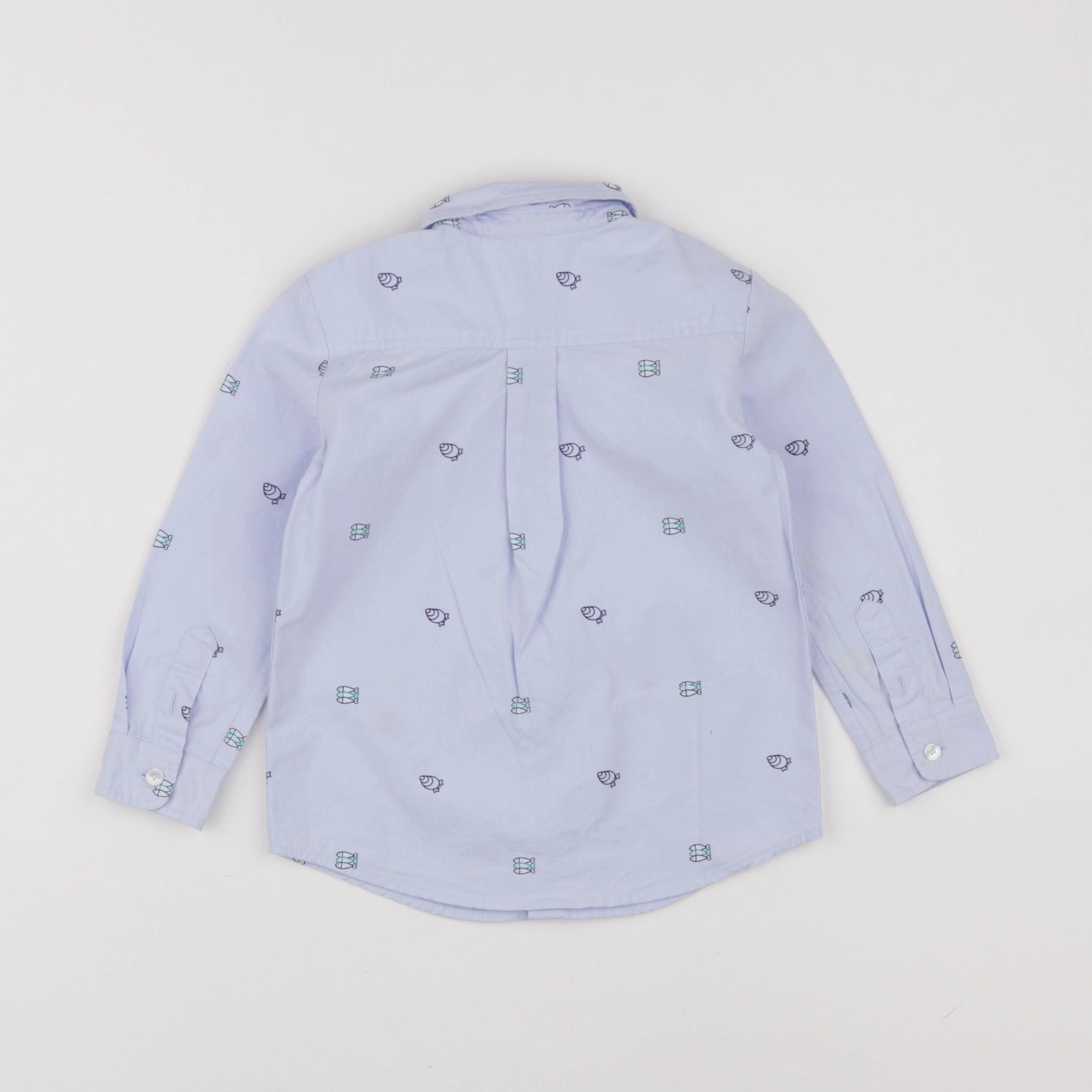 Jacadi - chemise bleu - 3 ans