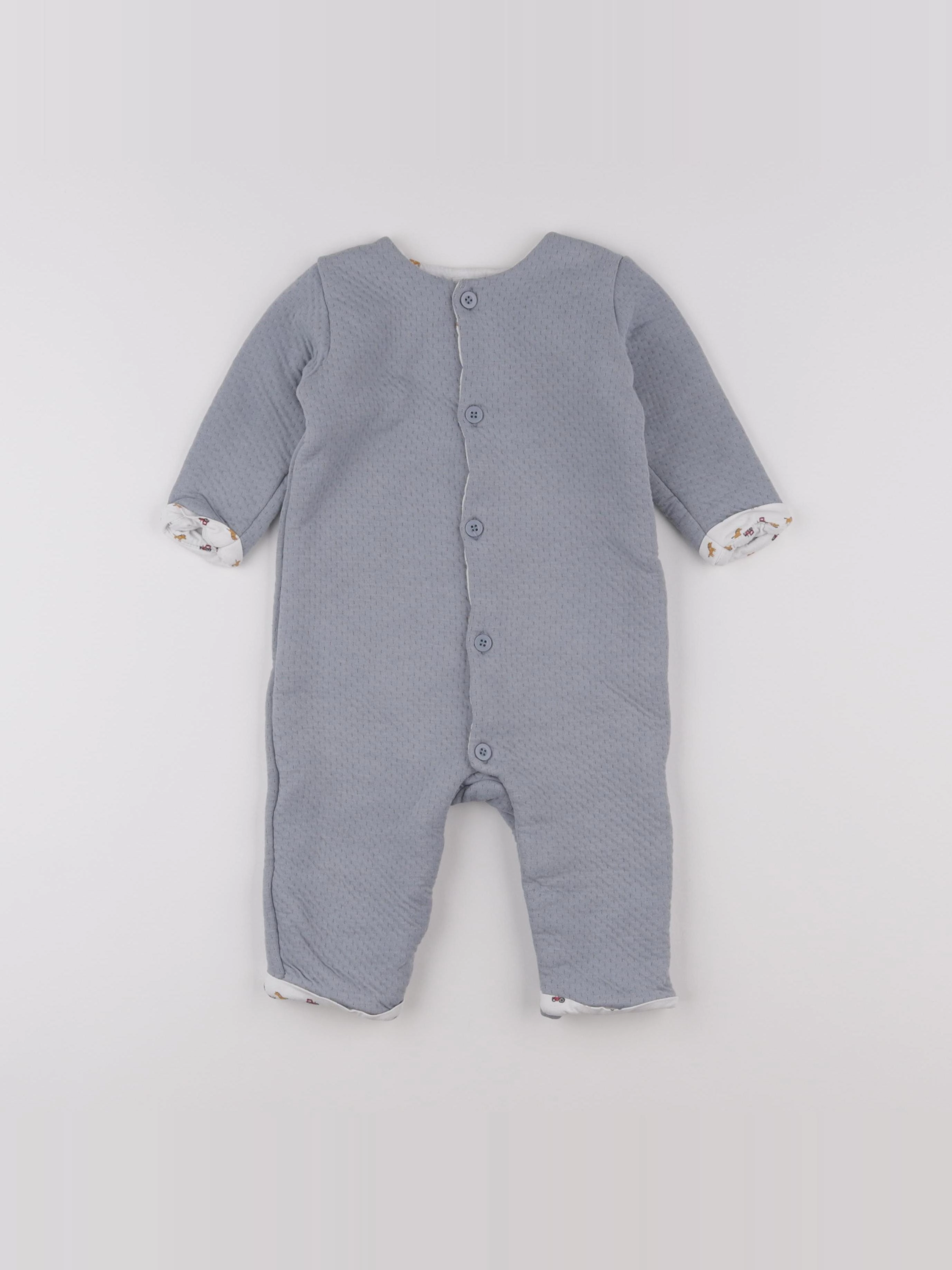 Boutchou - combinaison bleu - 18 mois