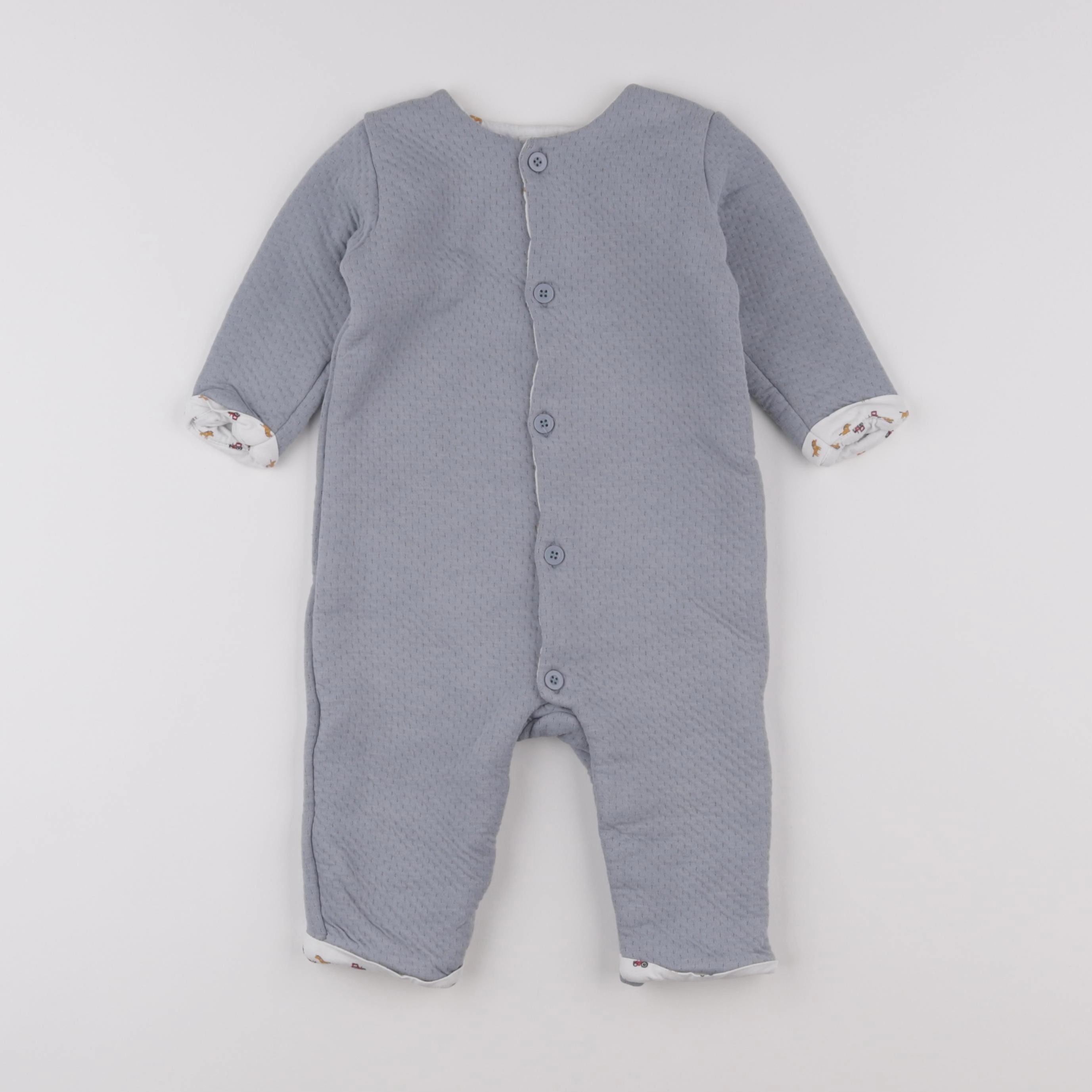 Boutchou - combinaison bleu - 18 mois