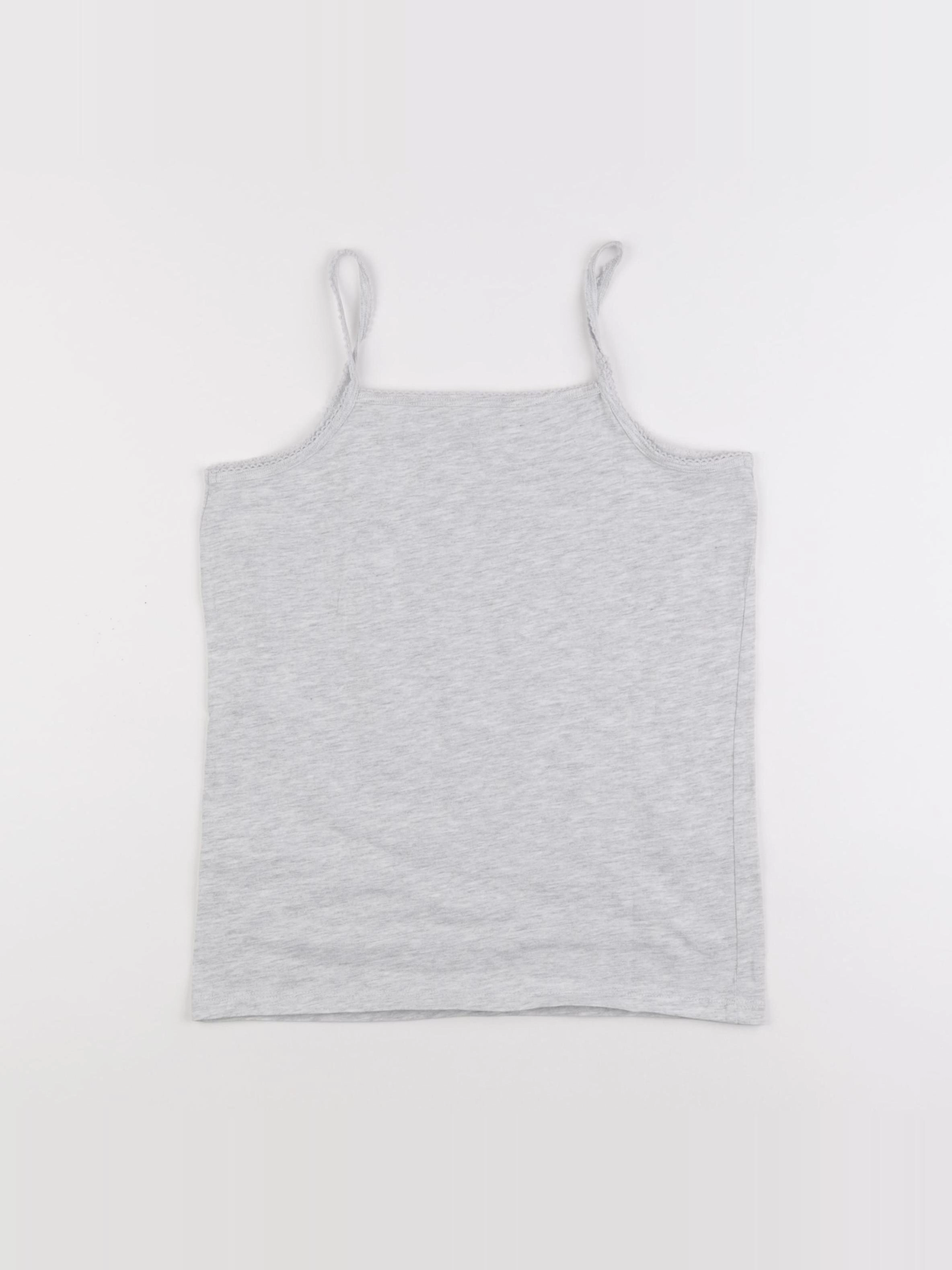 Vertbaudet - maillot de corps gris - 12 ans