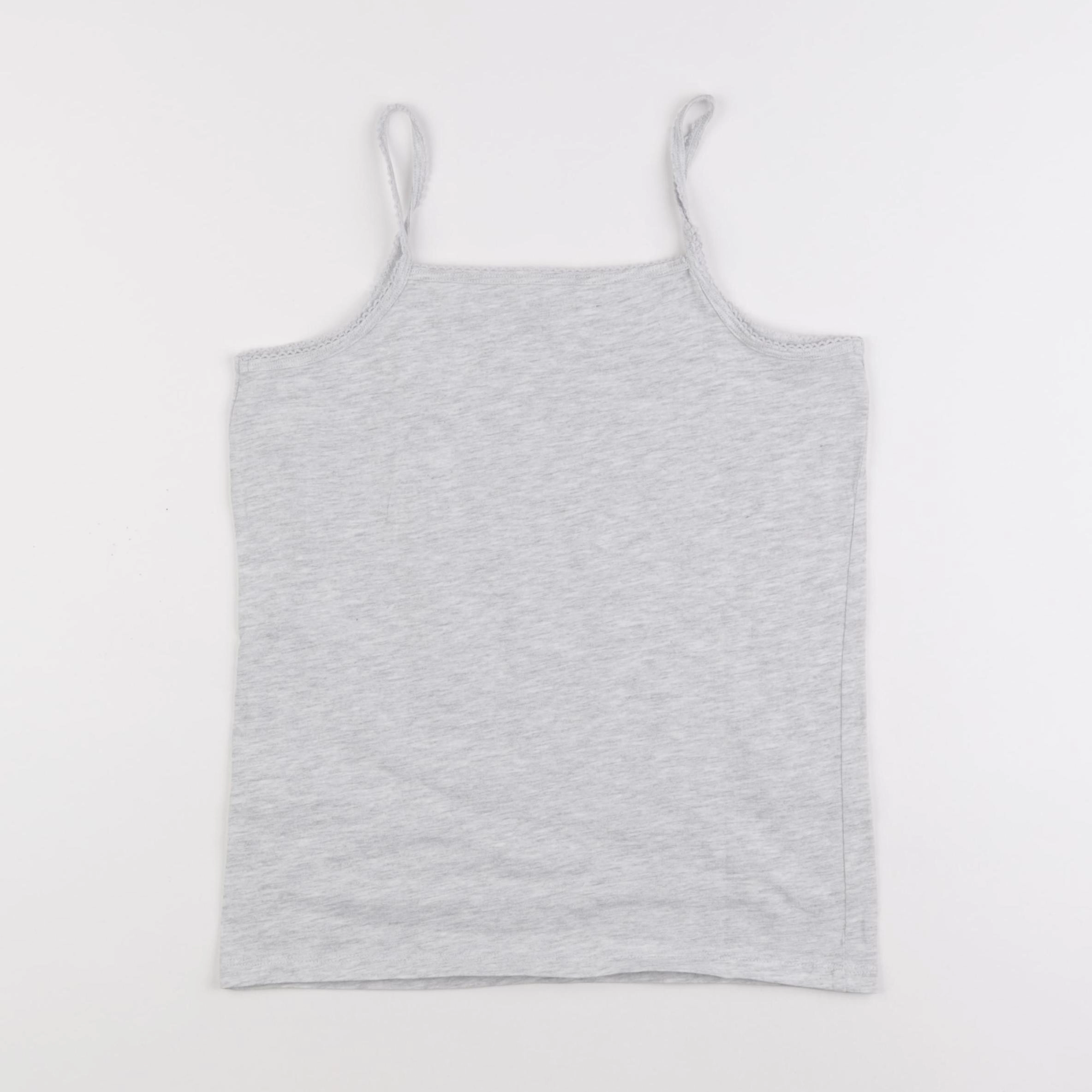 Vertbaudet - maillot de corps gris - 12 ans