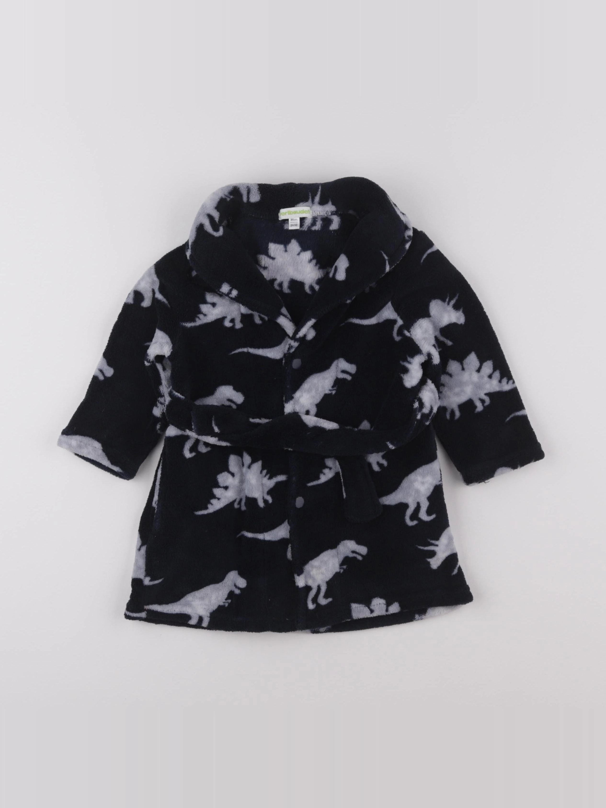 Vertbaudet - robe de chambre bleu - 2 ans