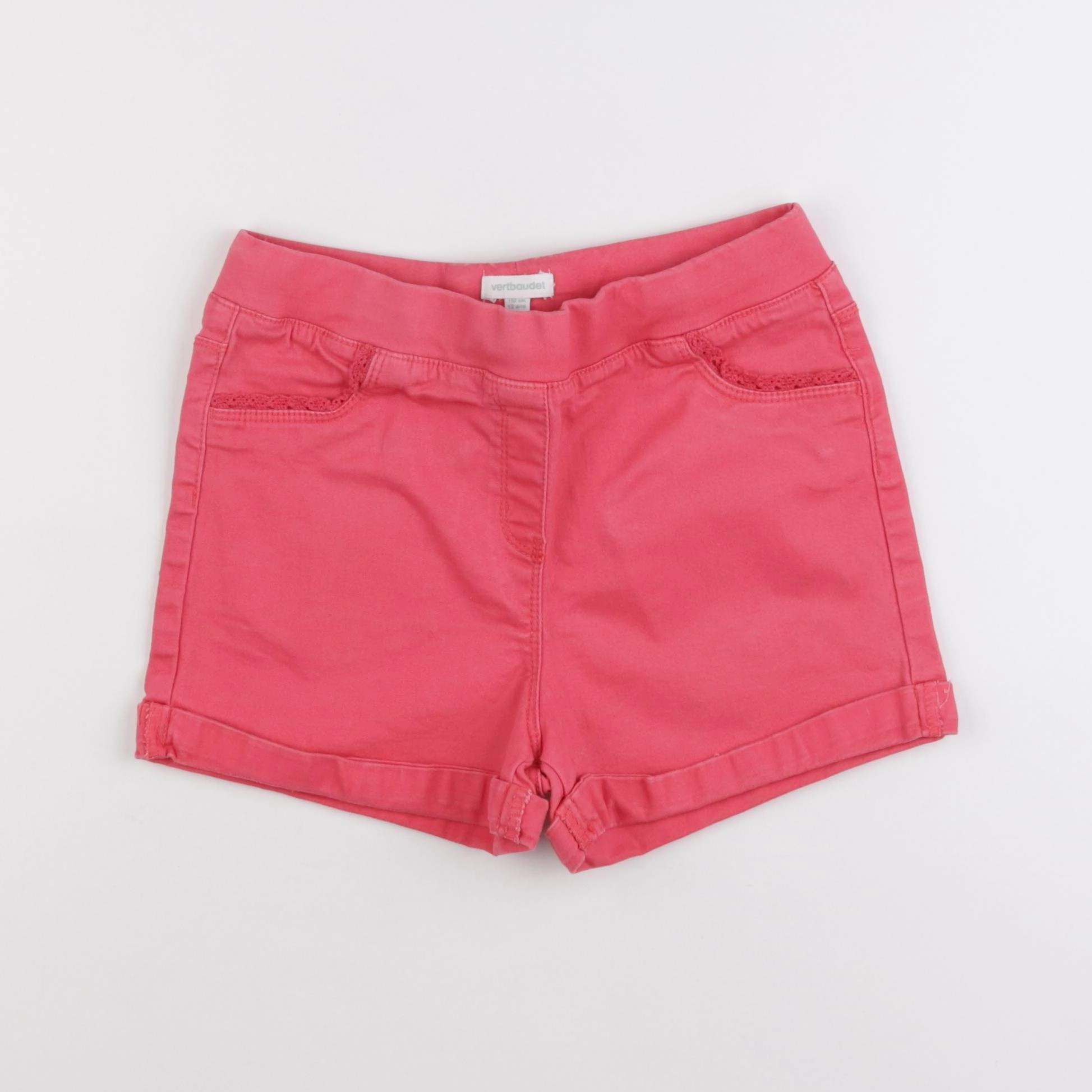Vertbaudet - short rose - 12 ans