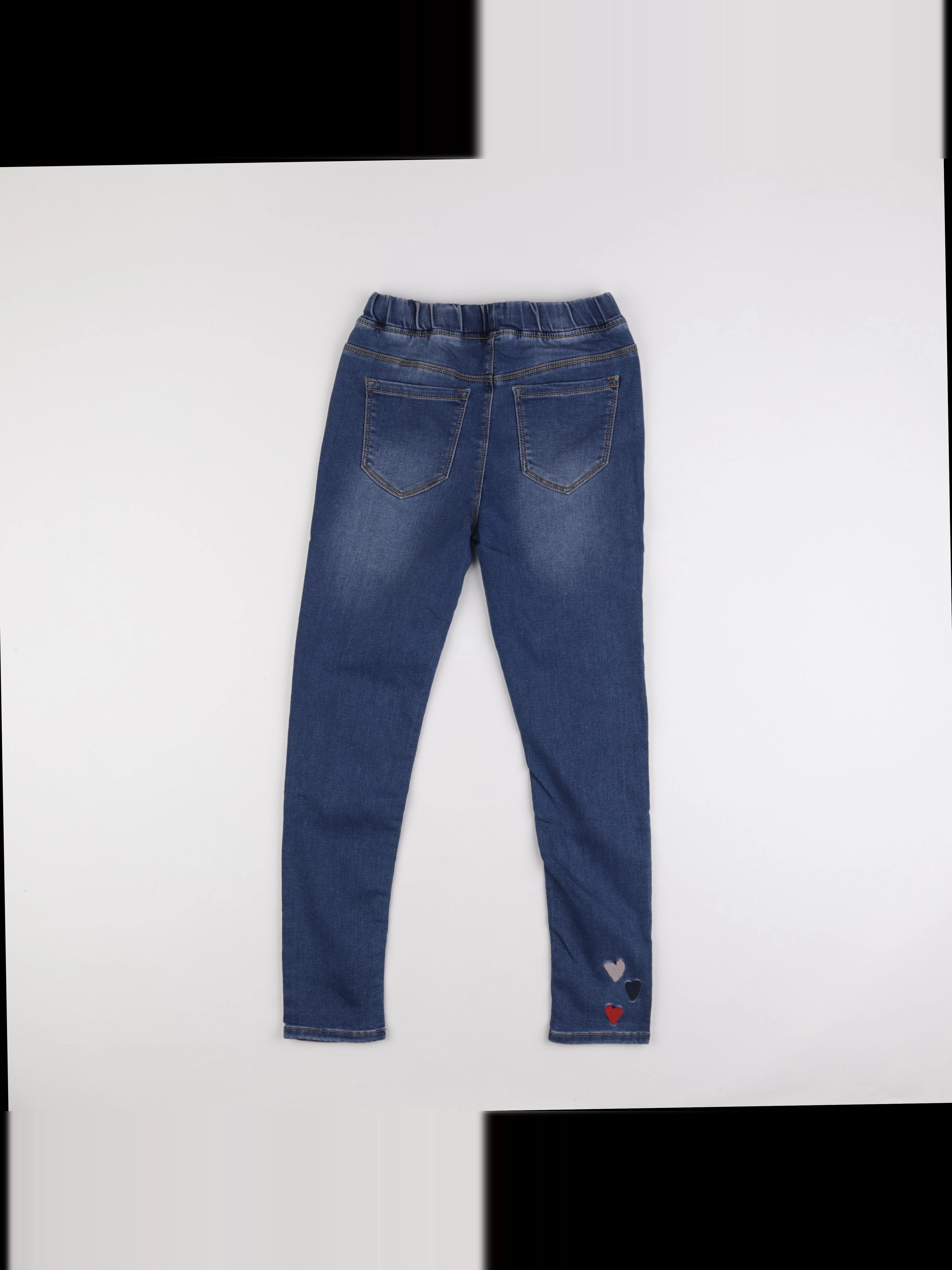 Vertbaudet - jegging bleu - 14 ans
