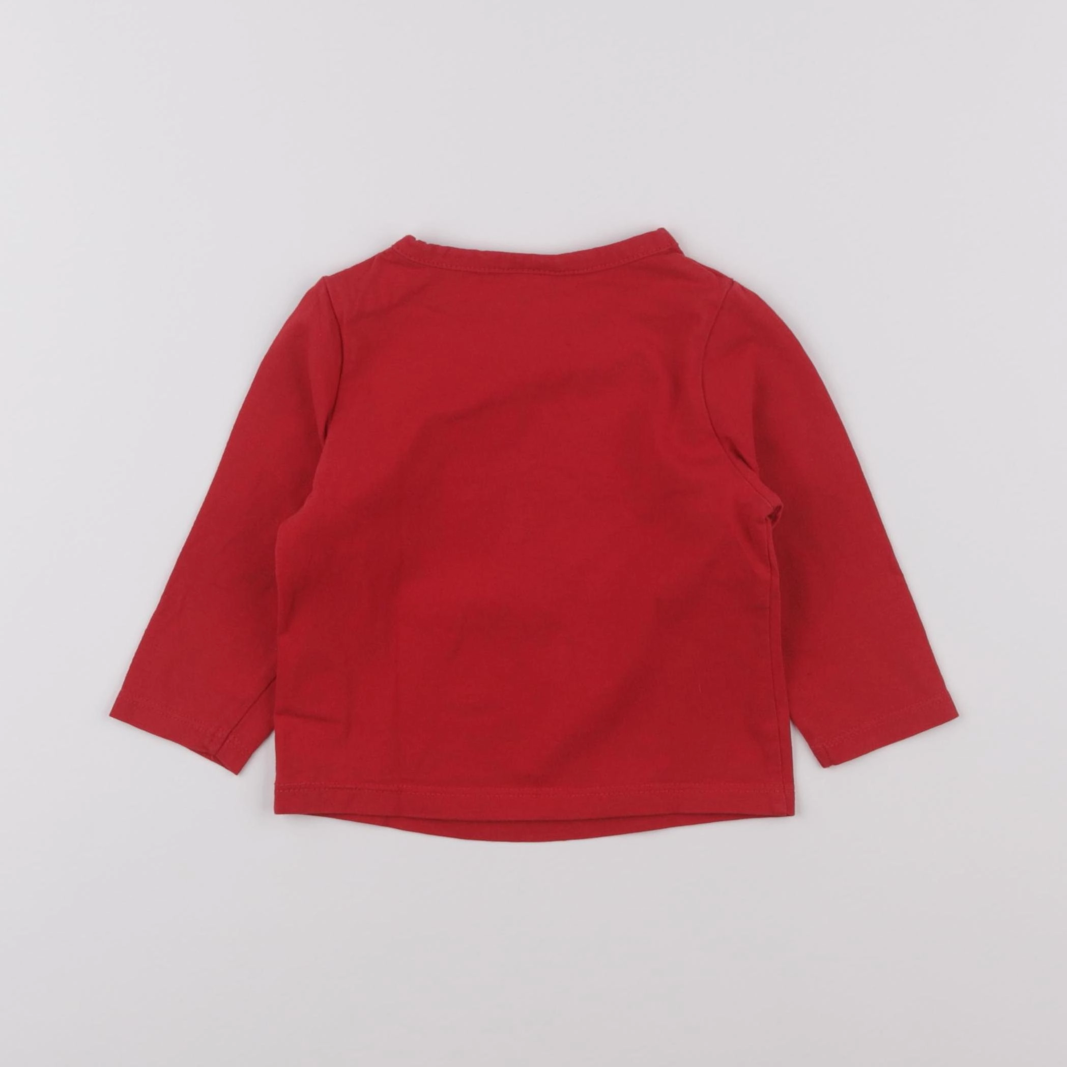 Tape à l'oeil - tee-shirt rouge - 12 mois