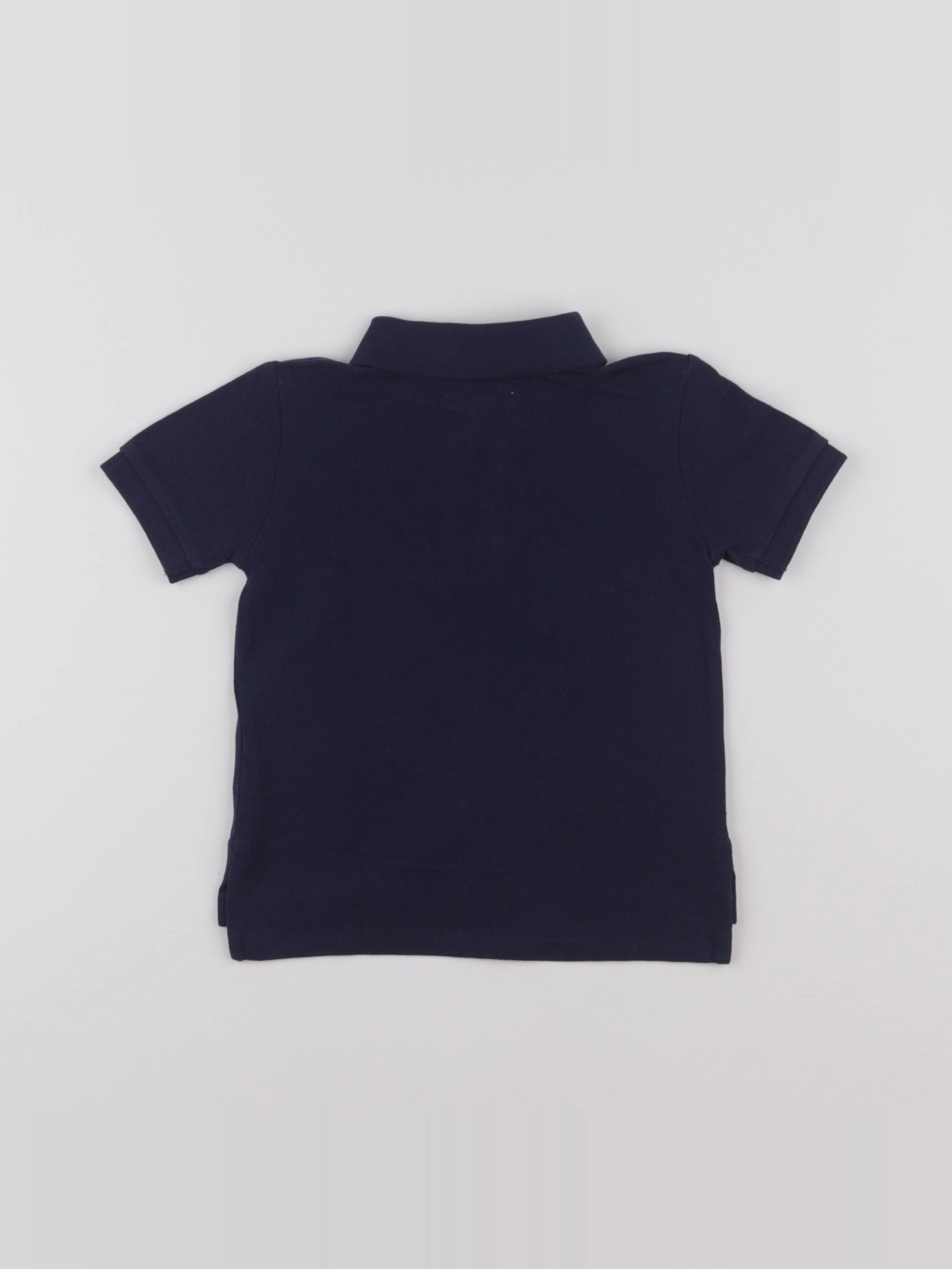Ralph Lauren - polo bleu - 12 mois
