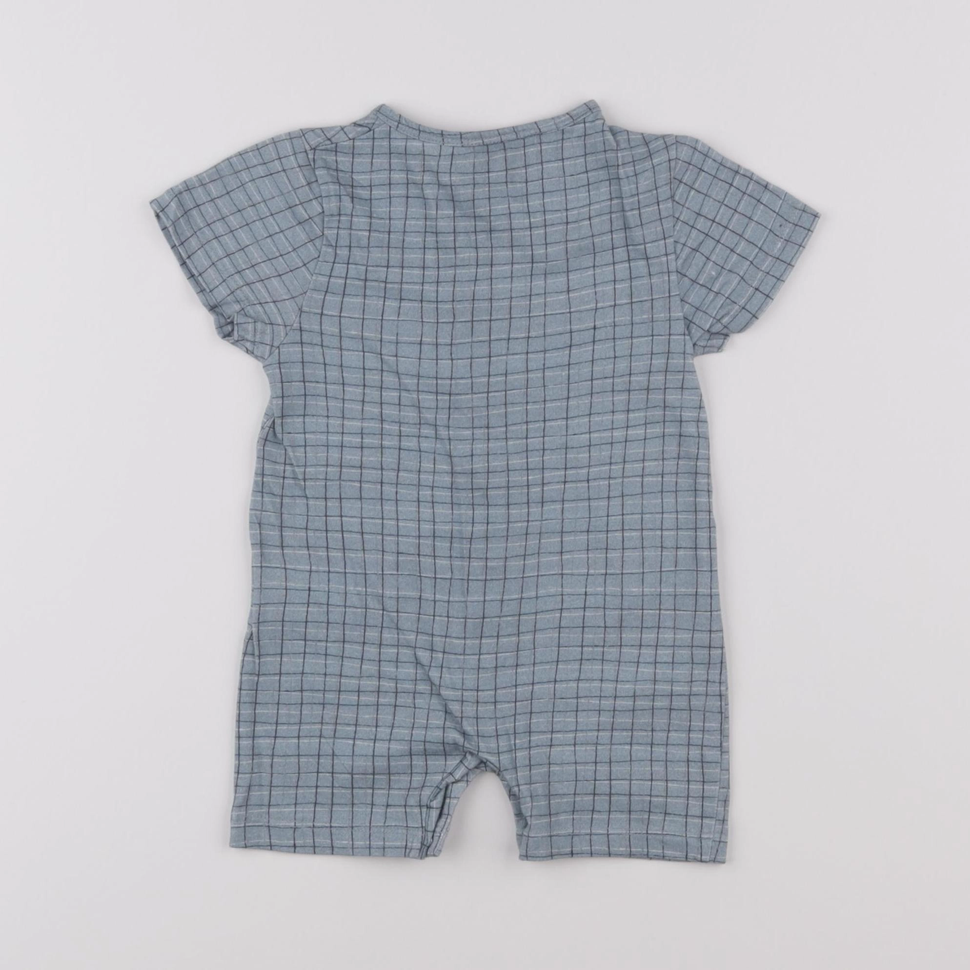 Les Lutins Paris - pyjama coton bleu - 12 mois