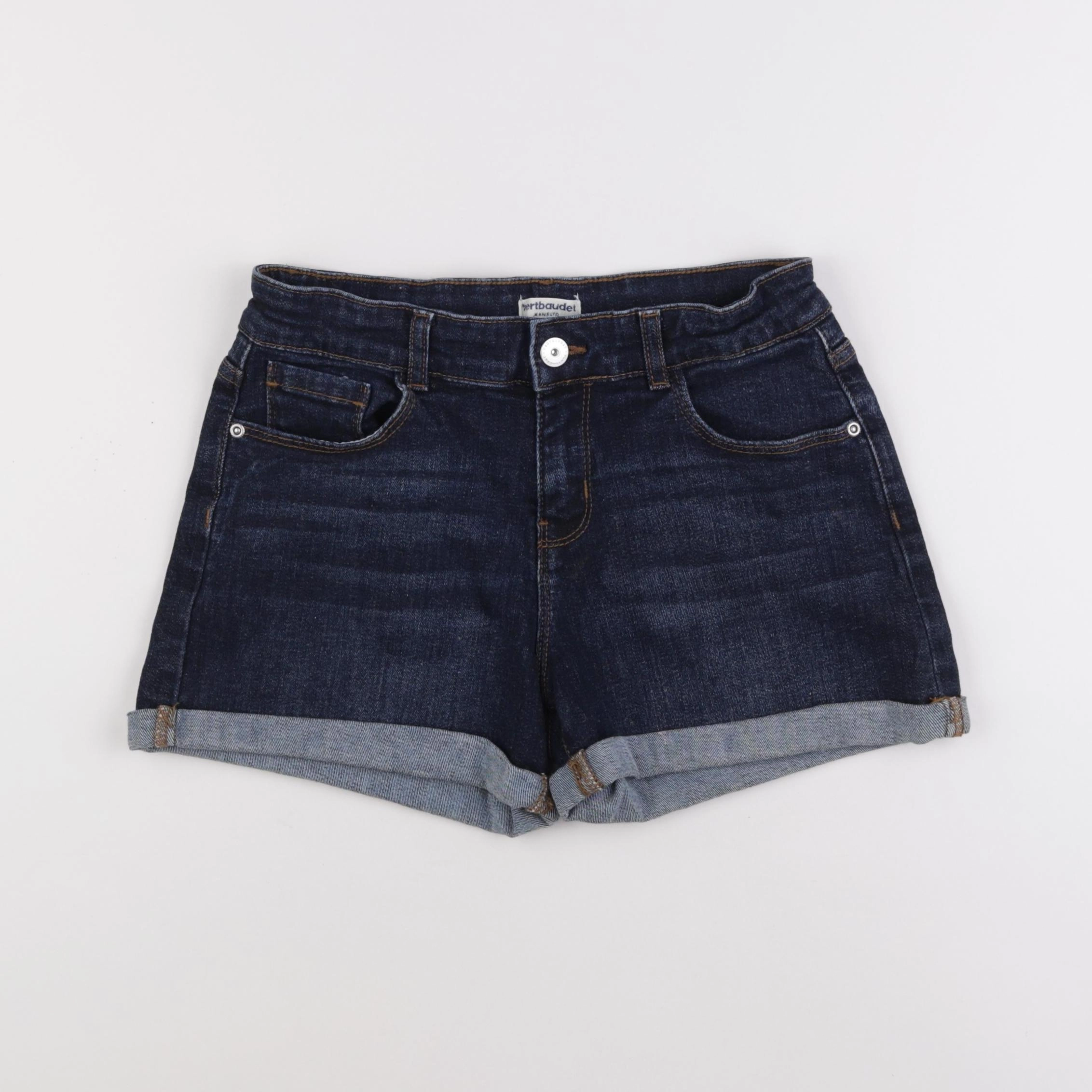 Vertbaudet - short bleu - 12 ans