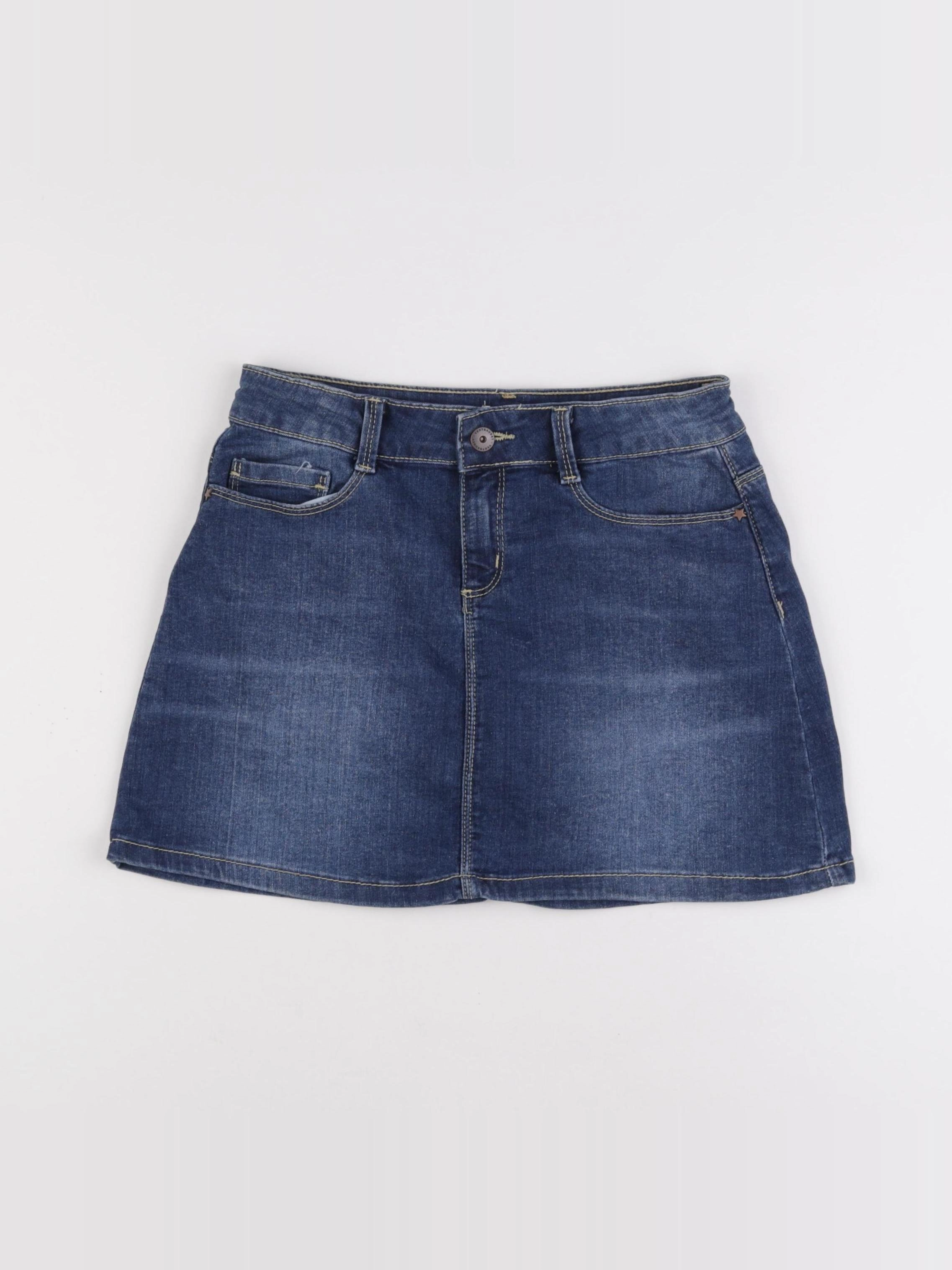Vertbaudet - jupe bleu - 12 ans