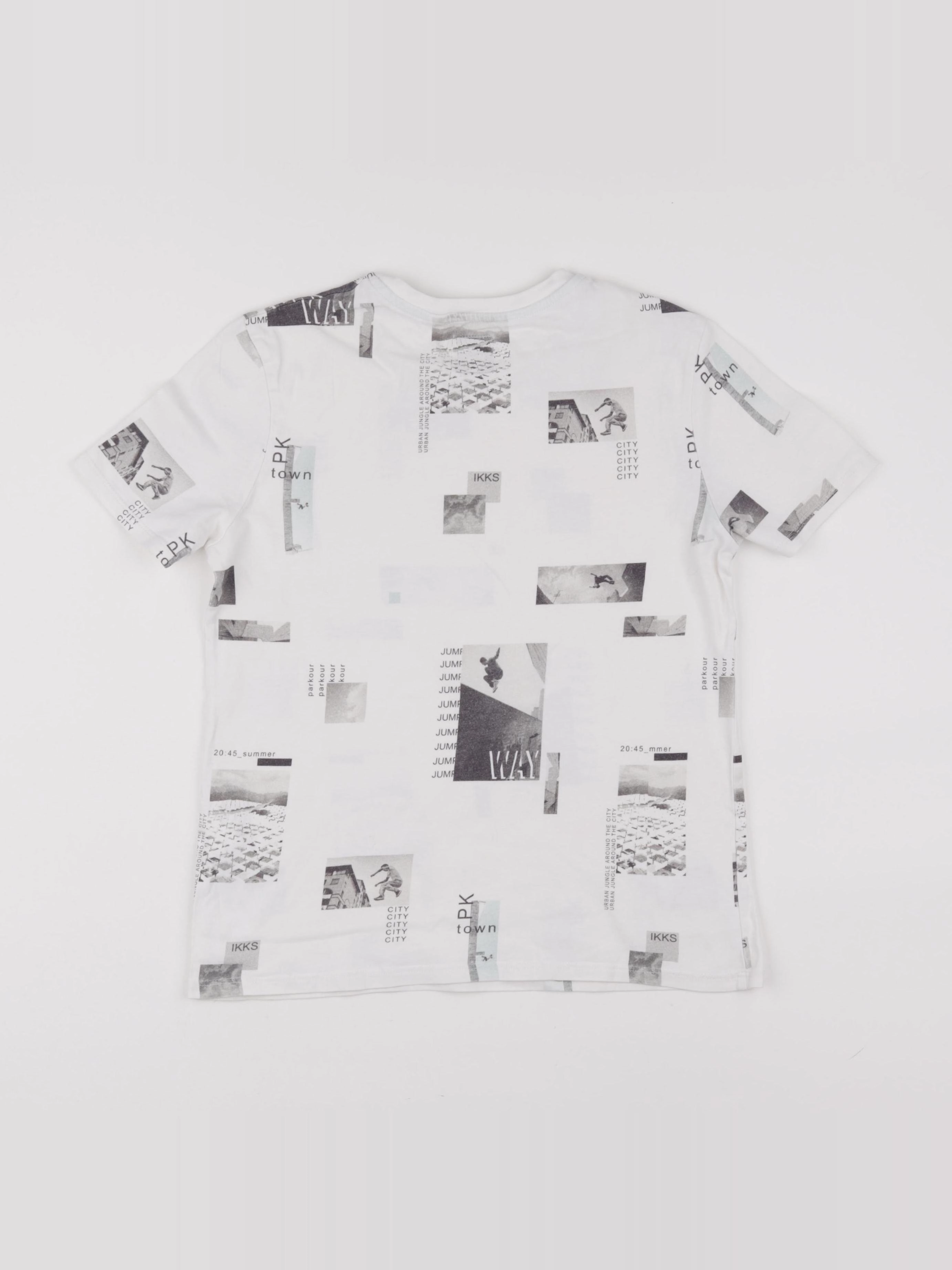 IKKS - tee-shirt blanc - 12 ans