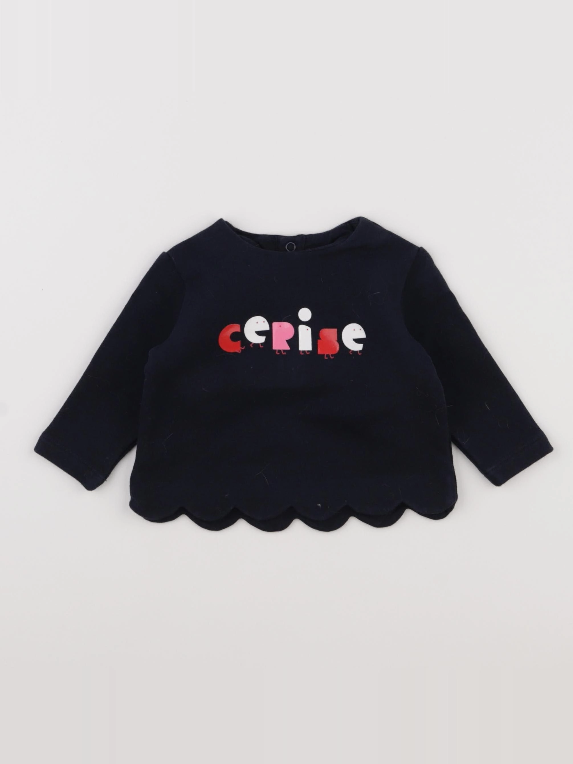 Jacadi - sweat bleu - 6 mois