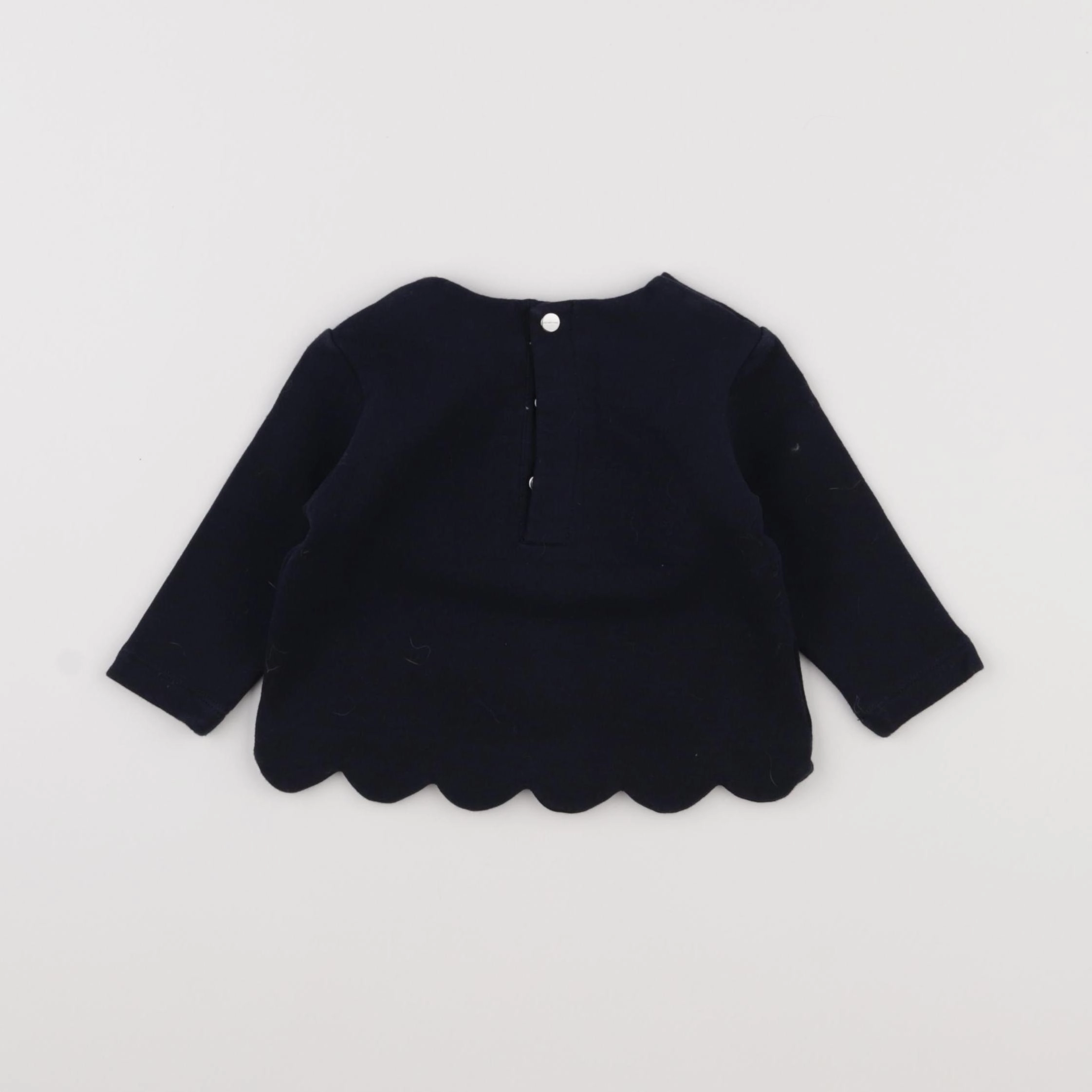 Jacadi - sweat bleu - 6 mois