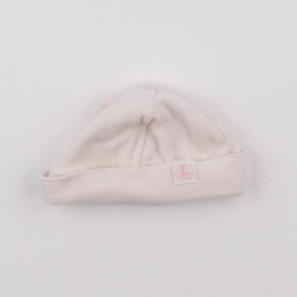 Petit Bateau - bonnet rose - 1 mois