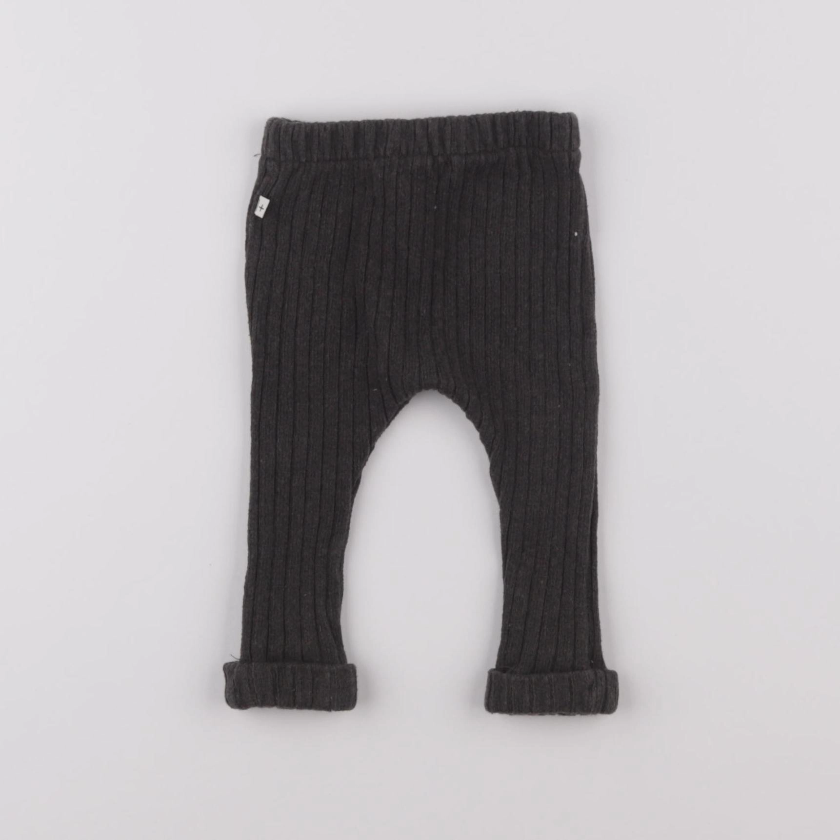 1+ In the family - legging gris - 3 mois