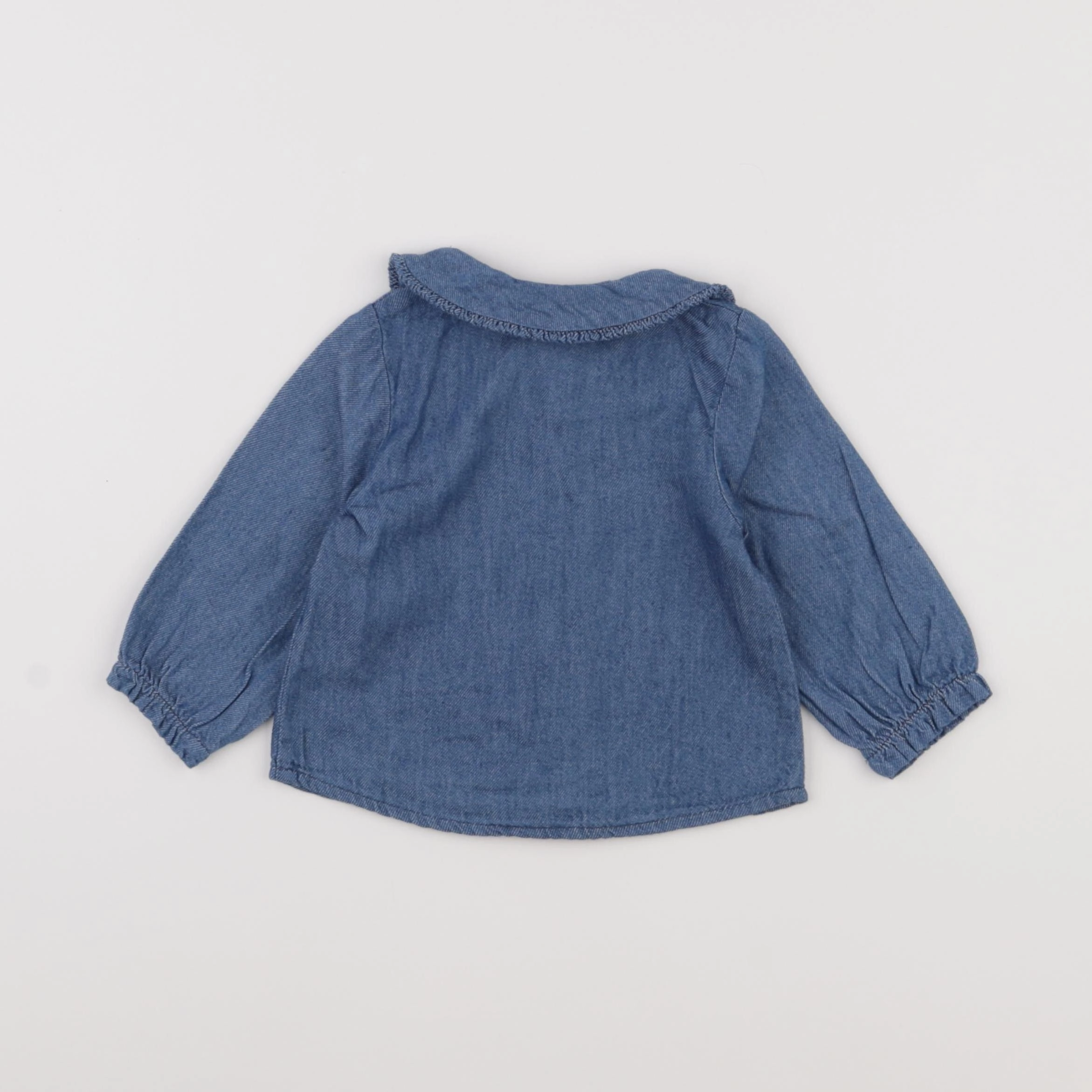 Tape à l'oeil - blouse bleu - 6 mois
