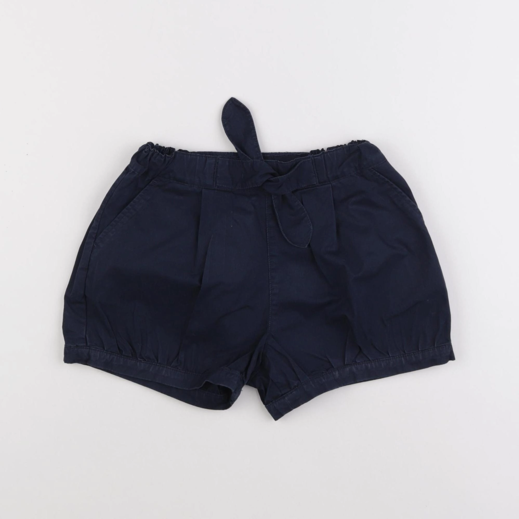 Uniqlo - short bleu - 5/6 ans
