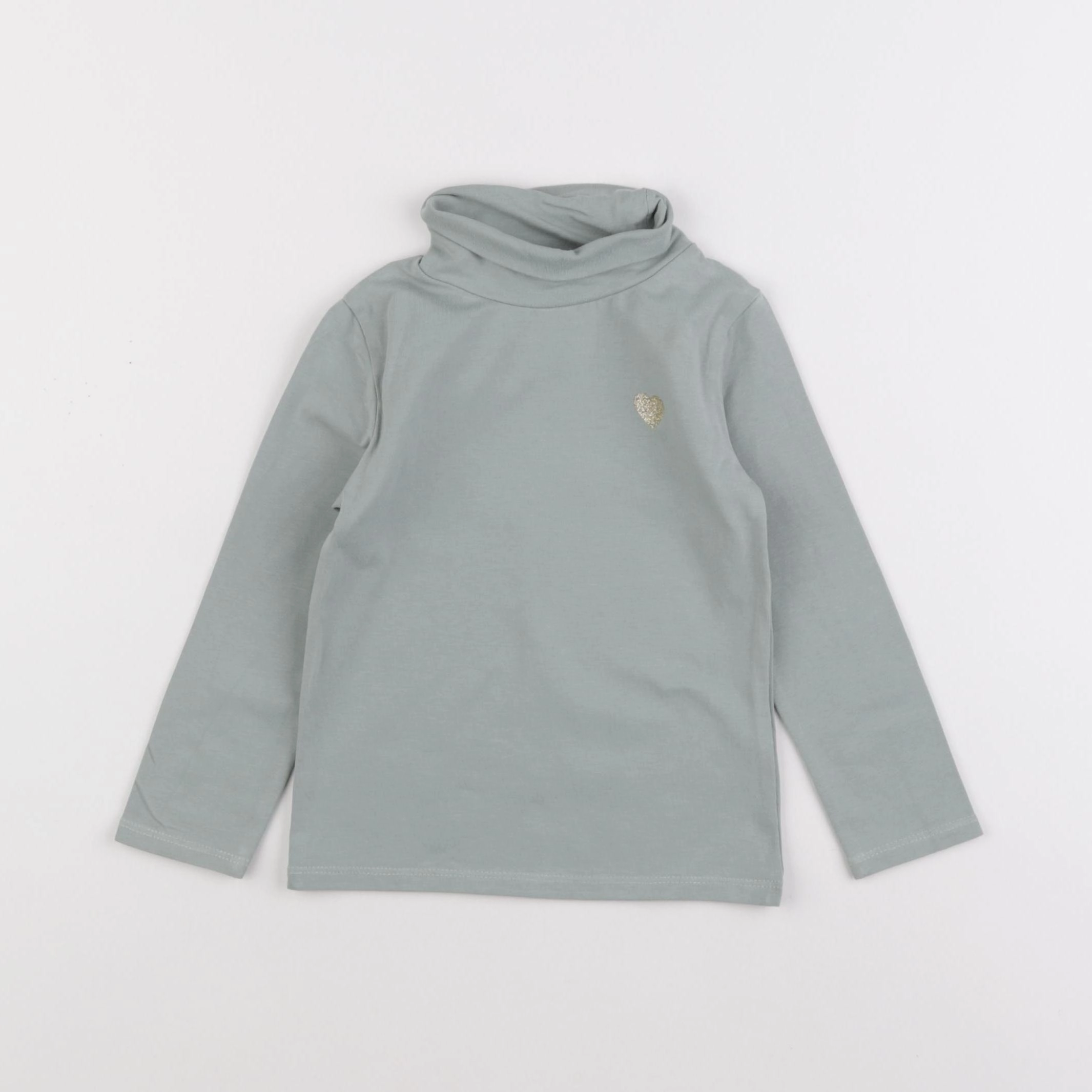 Vertbaudet - sous-pull vert - 2 ans