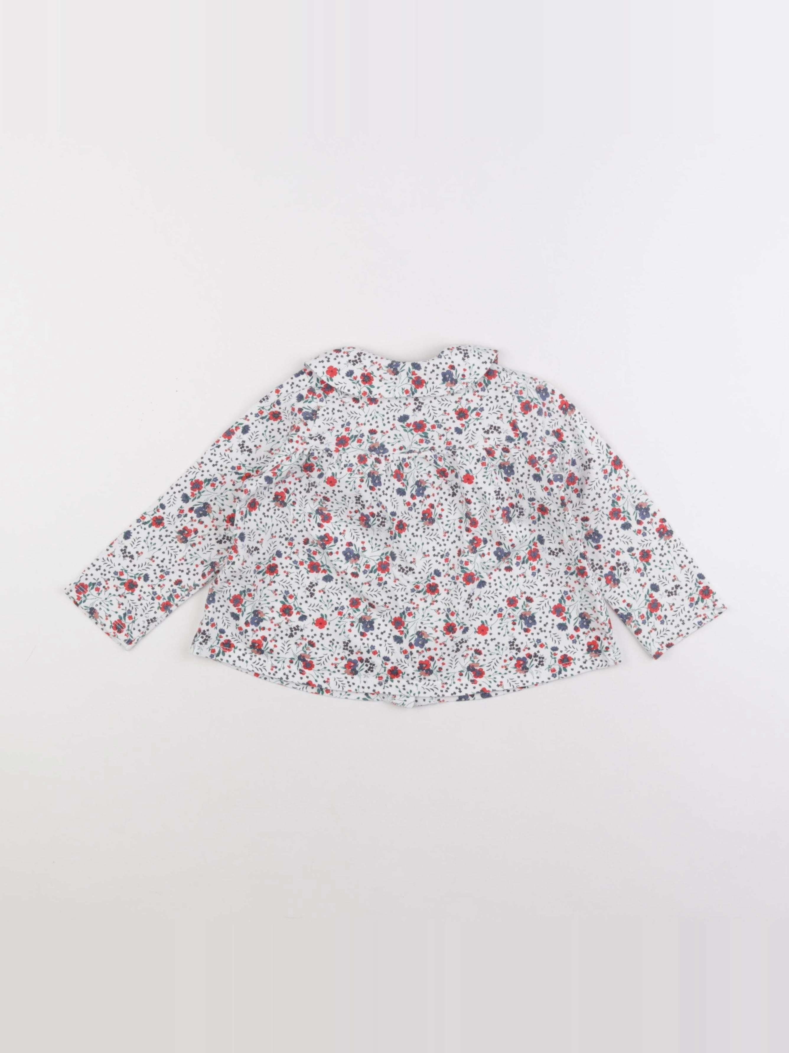 Vertbaudet - tee-shirt blanc - 2 ans
