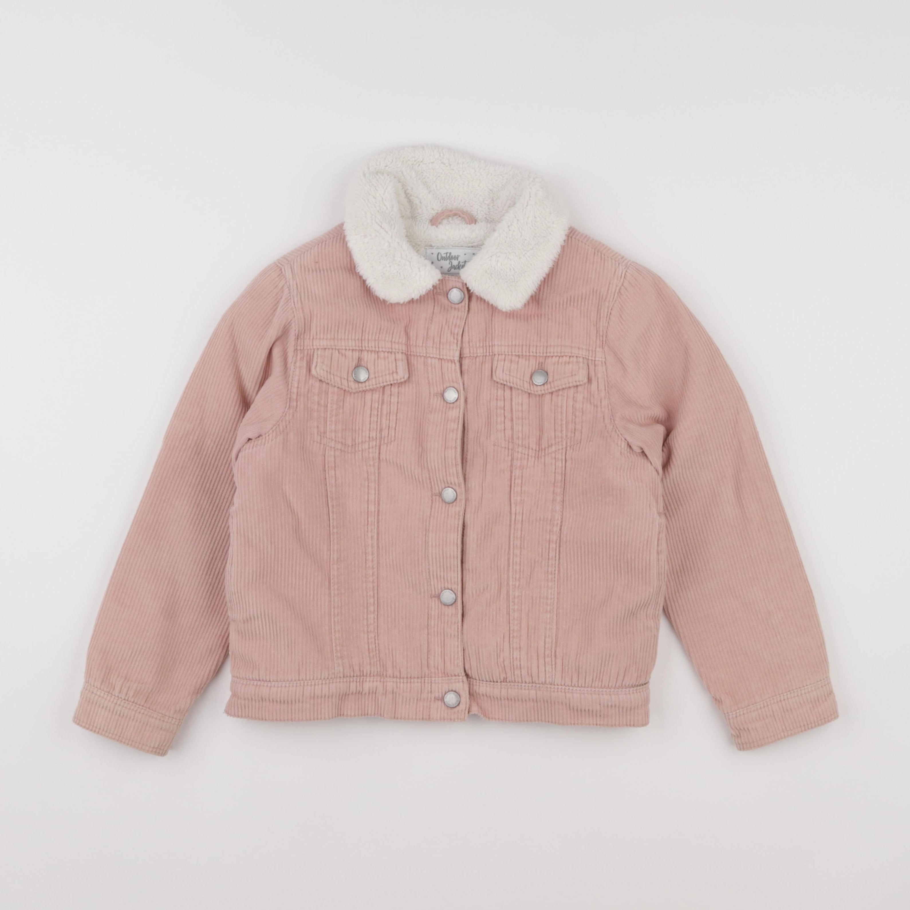 Vertbaudet - veste rose - 8 ans