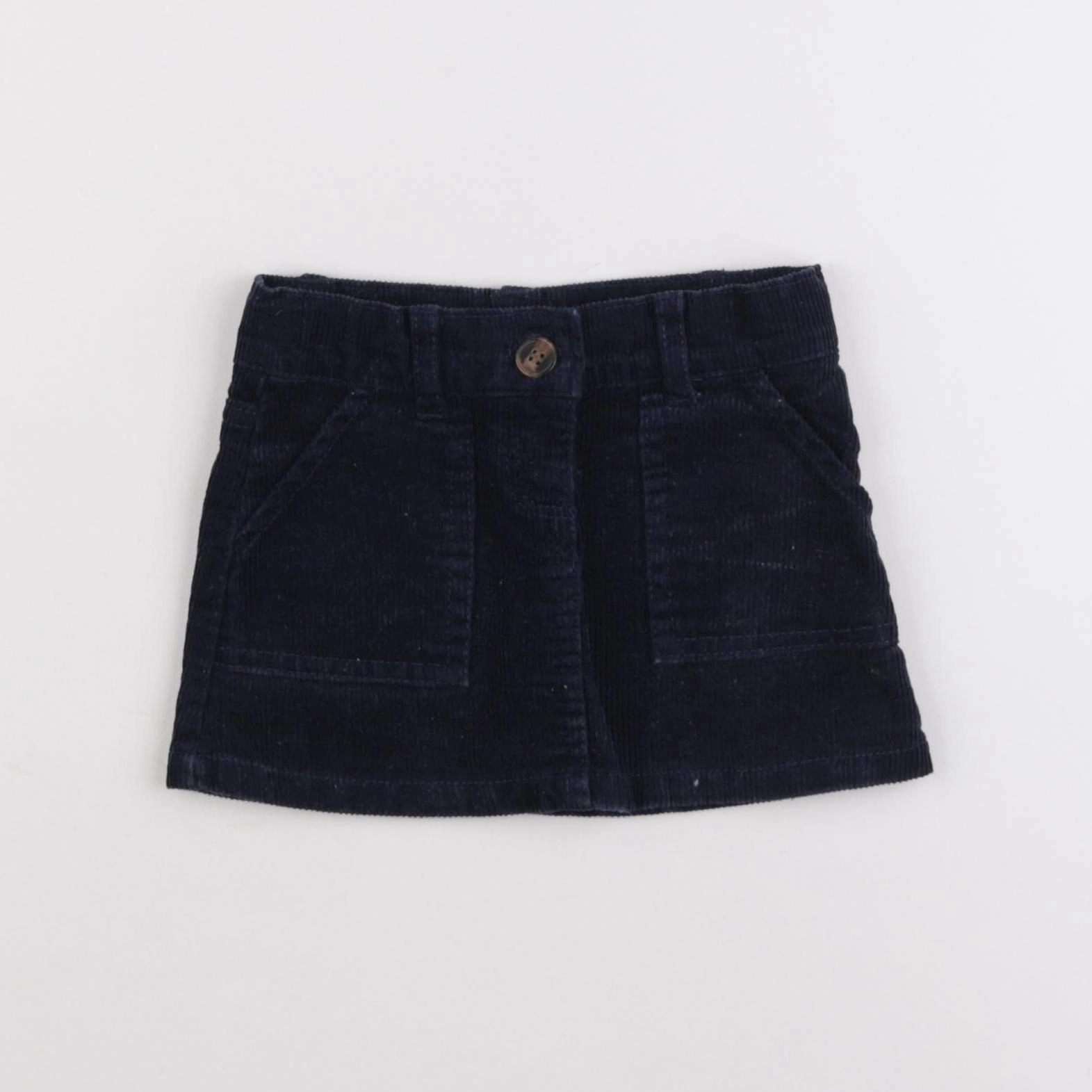 Vertbaudet - jupe bleu - 2 ans