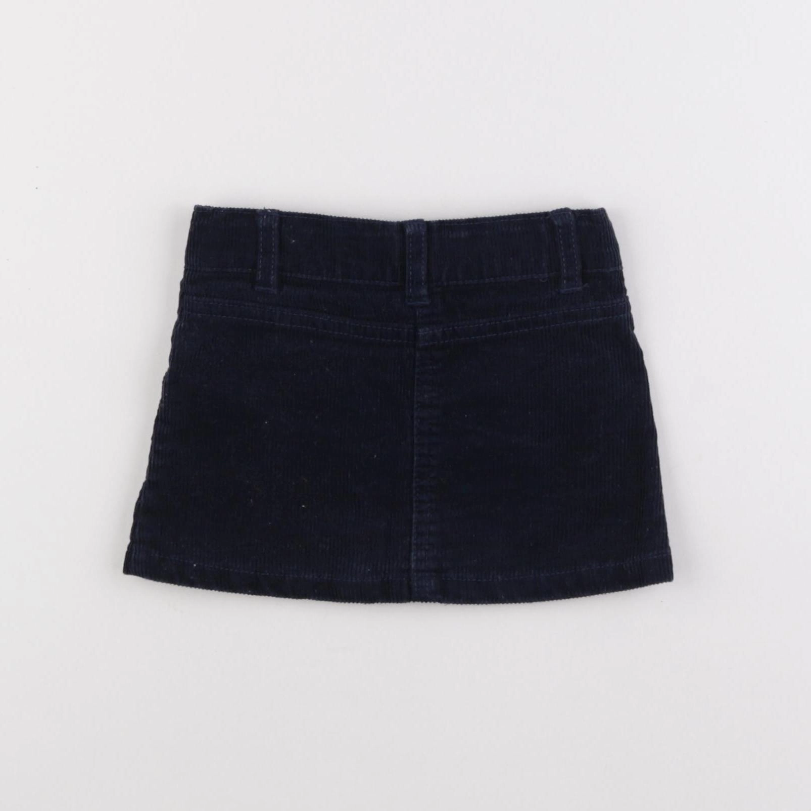 Vertbaudet - jupe bleu - 2 ans