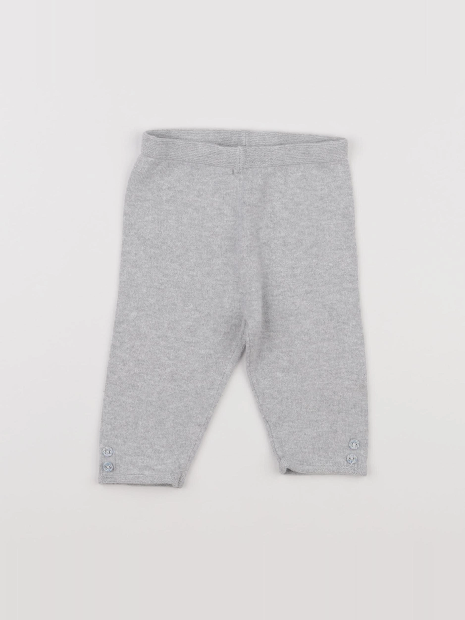 Cyrillus - legging gris - 12 mois