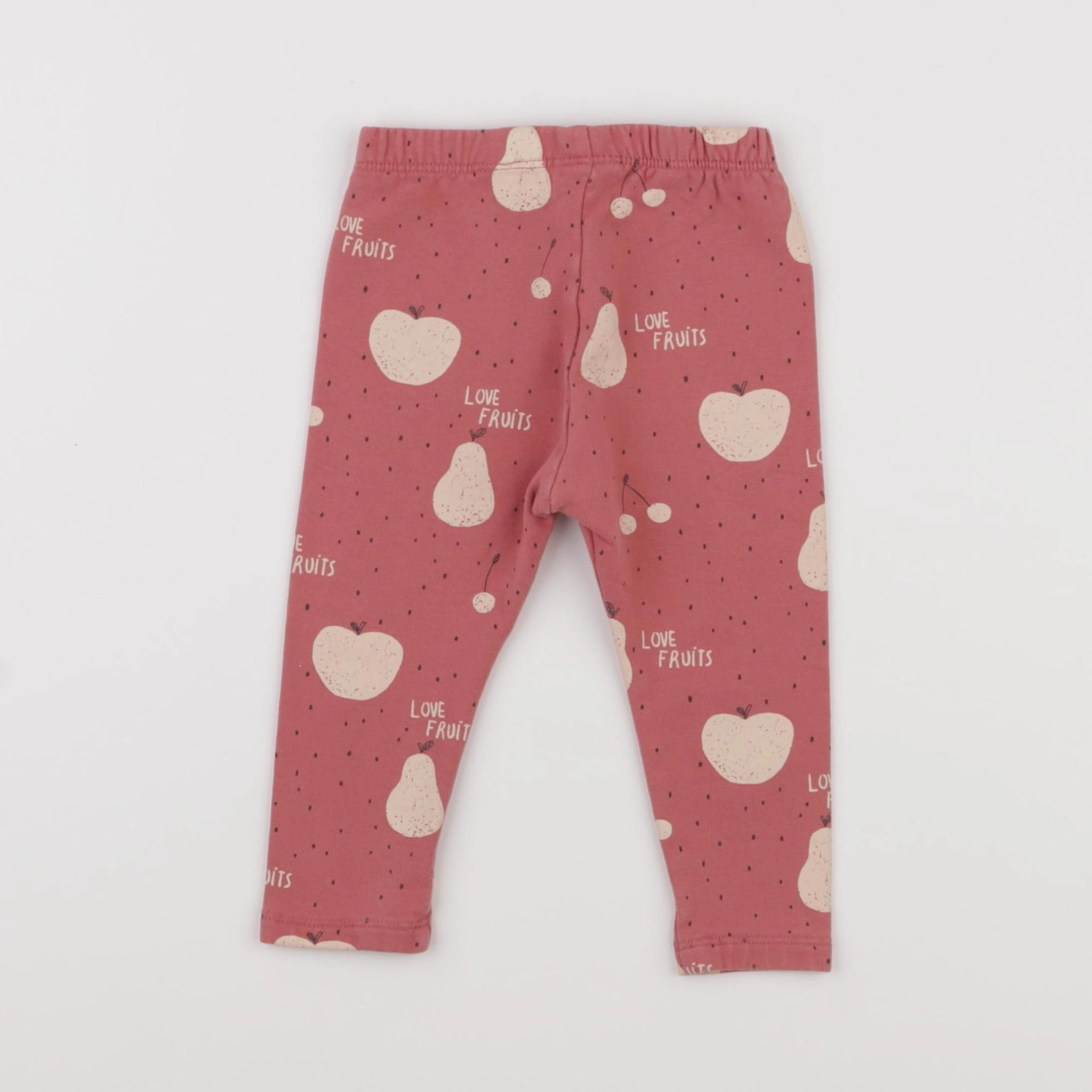 Zara - legging rose - 9/12 mois