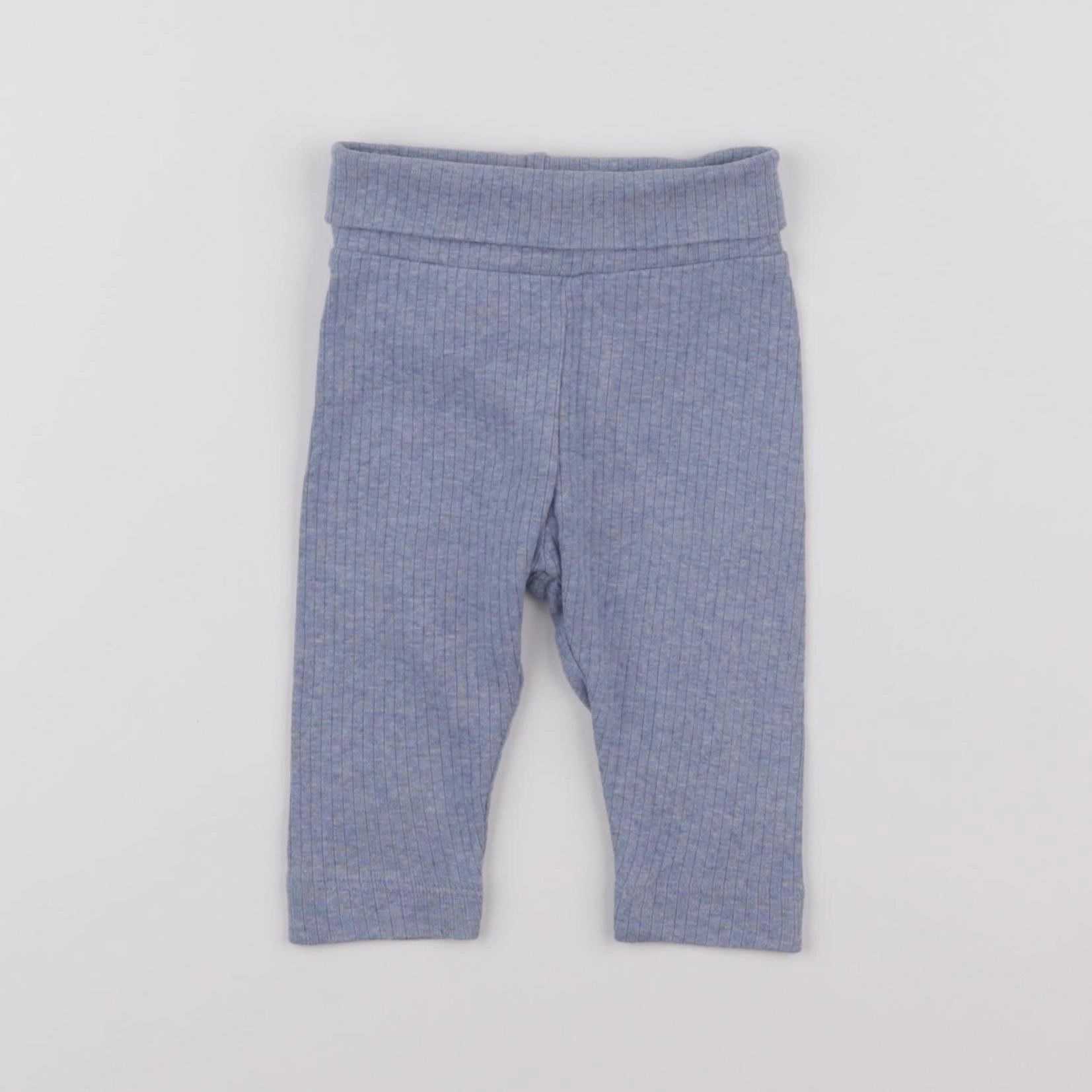 H&M - legging bleu - 1/3 mois