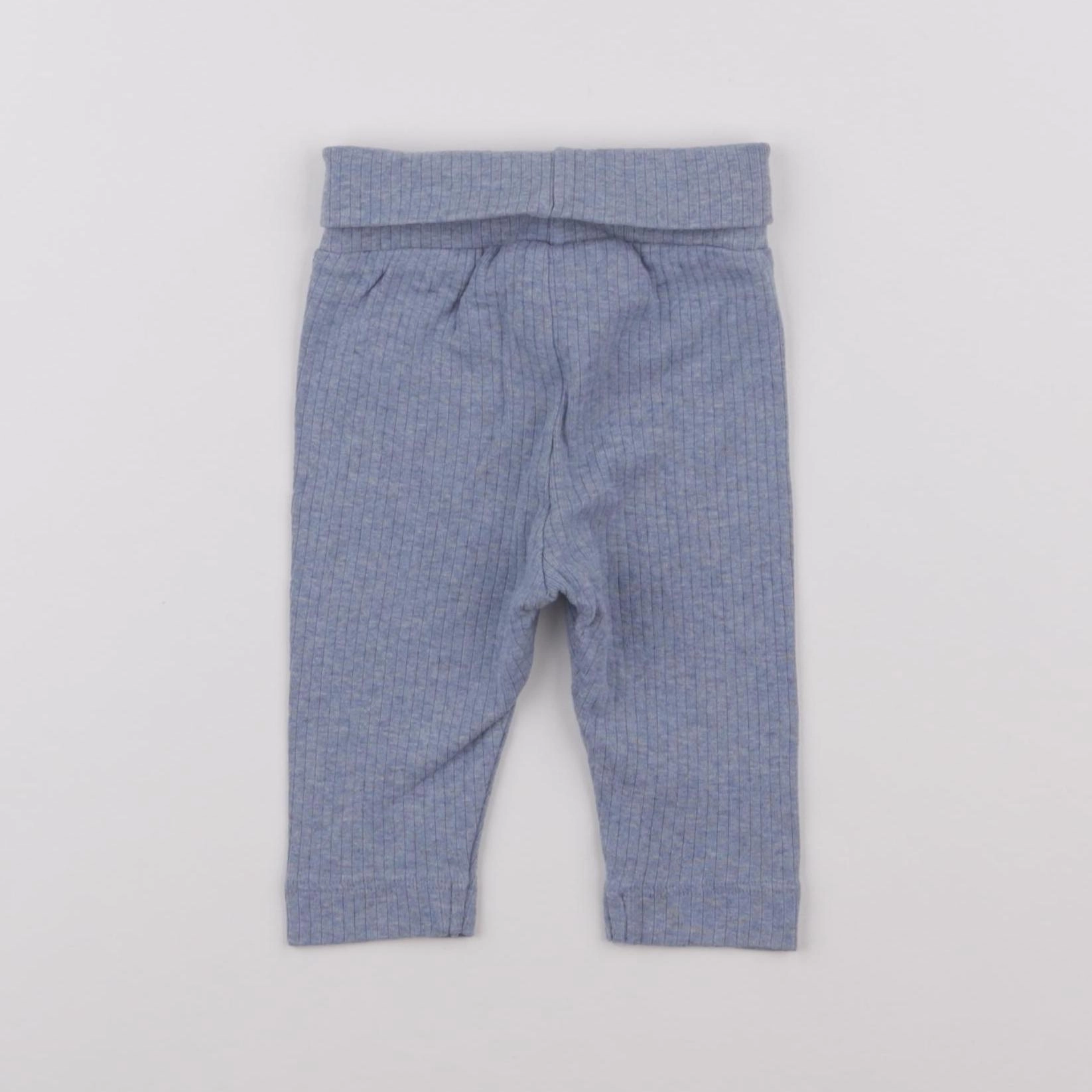 H&M - legging bleu - 1/3 mois