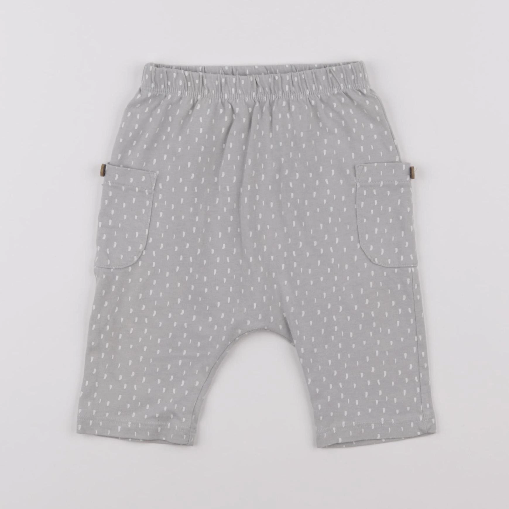 La Redoute - sarouel gris - 6 mois