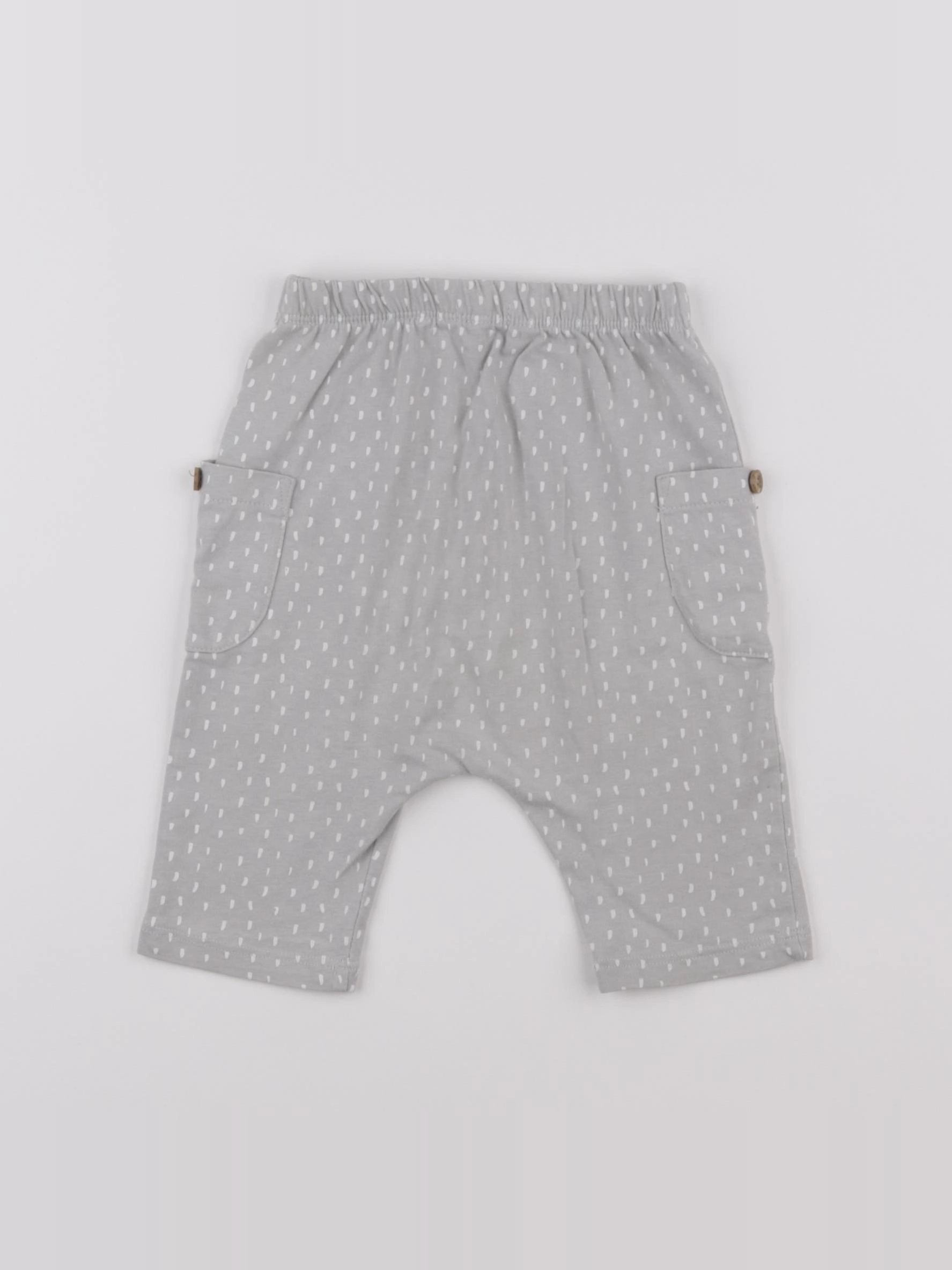 La Redoute - sarouel gris - 6 mois
