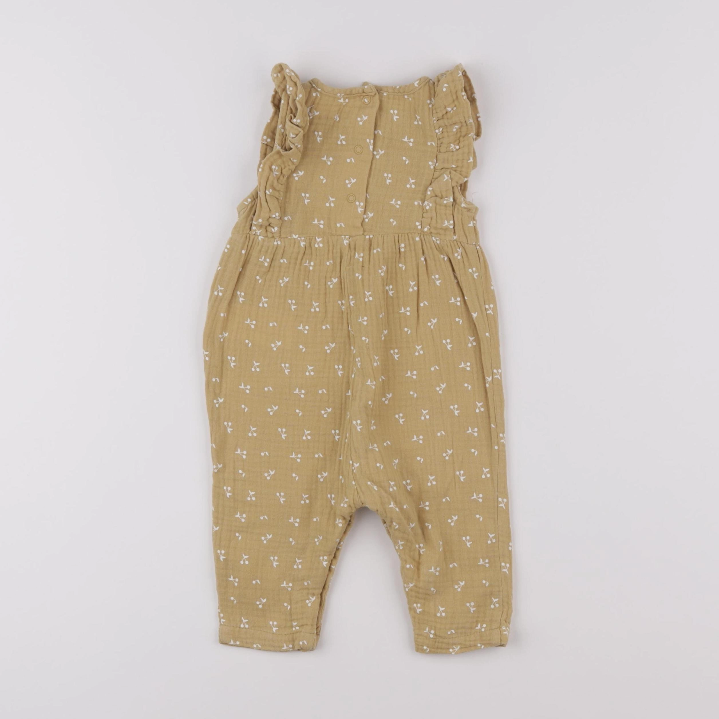 Vertbaudet - combinaison jaune - 6 mois