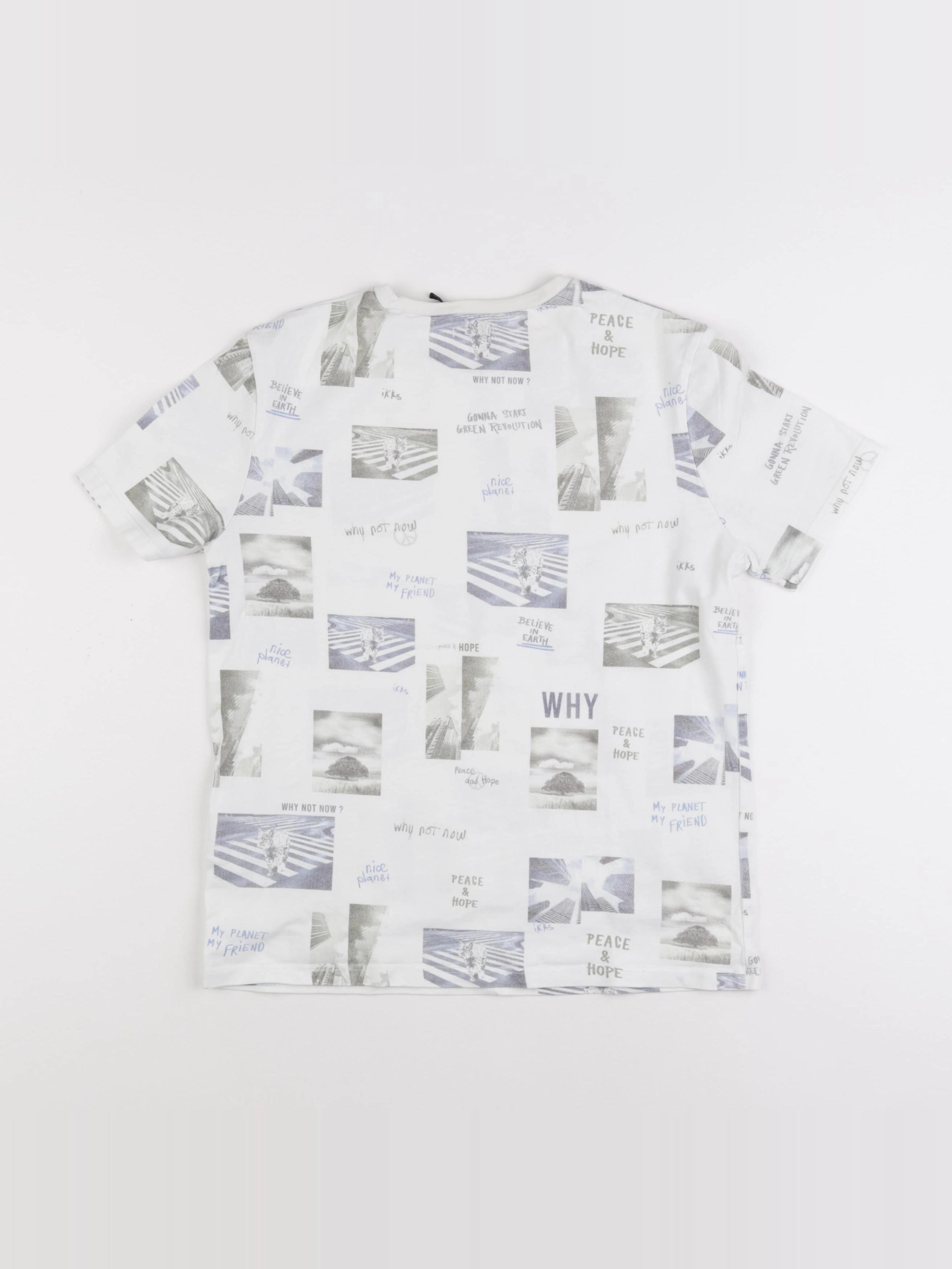 IKKS - tee-shirt blanc - 12 ans
