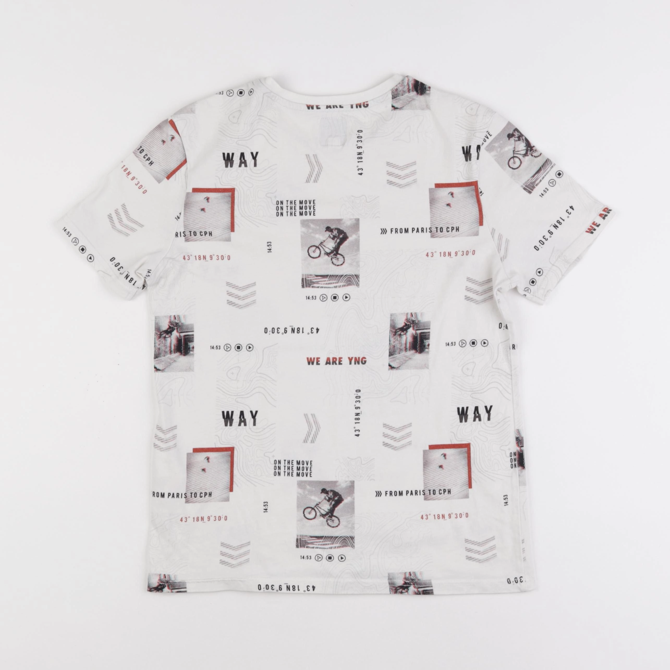 IKKS - tee-shirt blanc - 12 ans