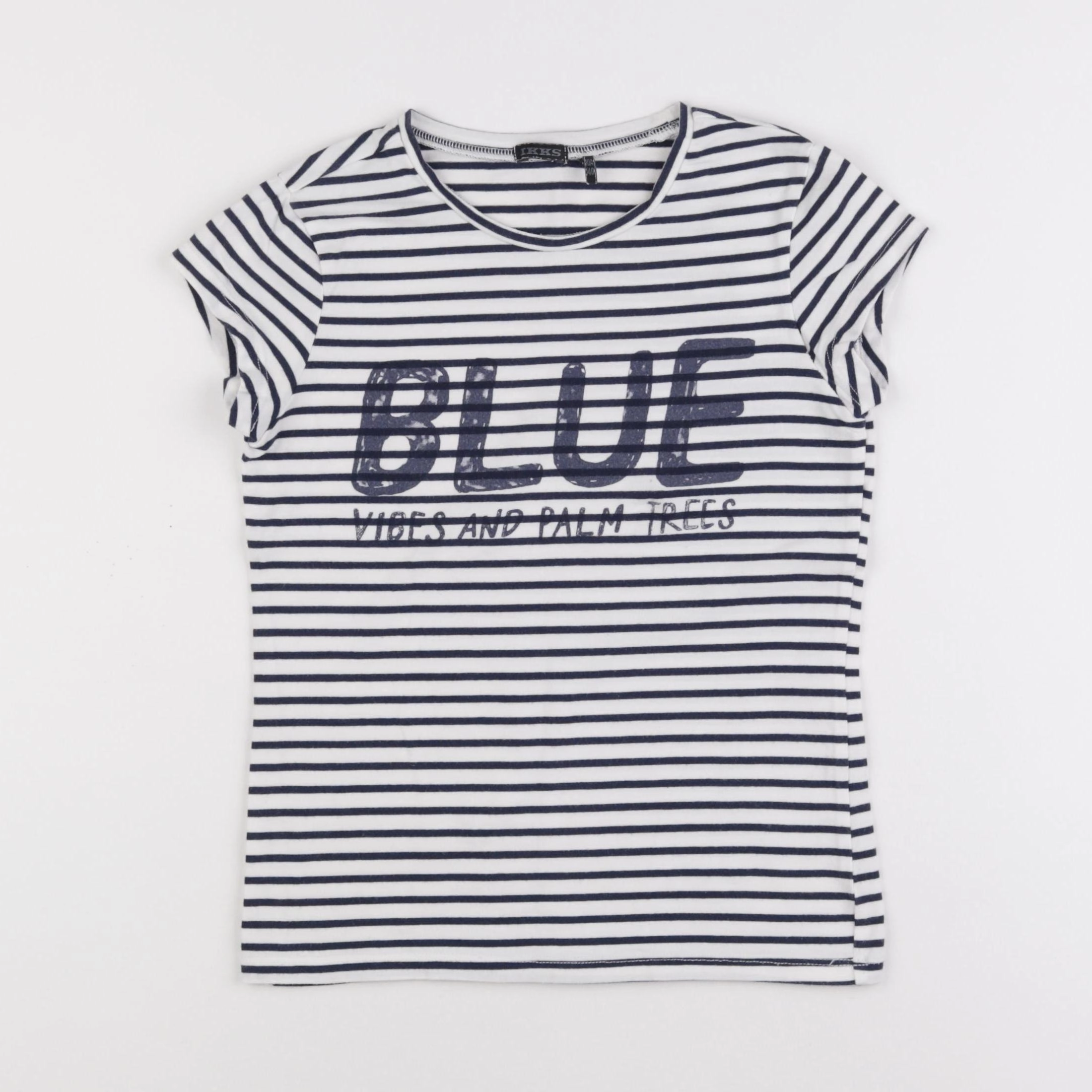 IKKS - tee-shirt bleu - 10 ans