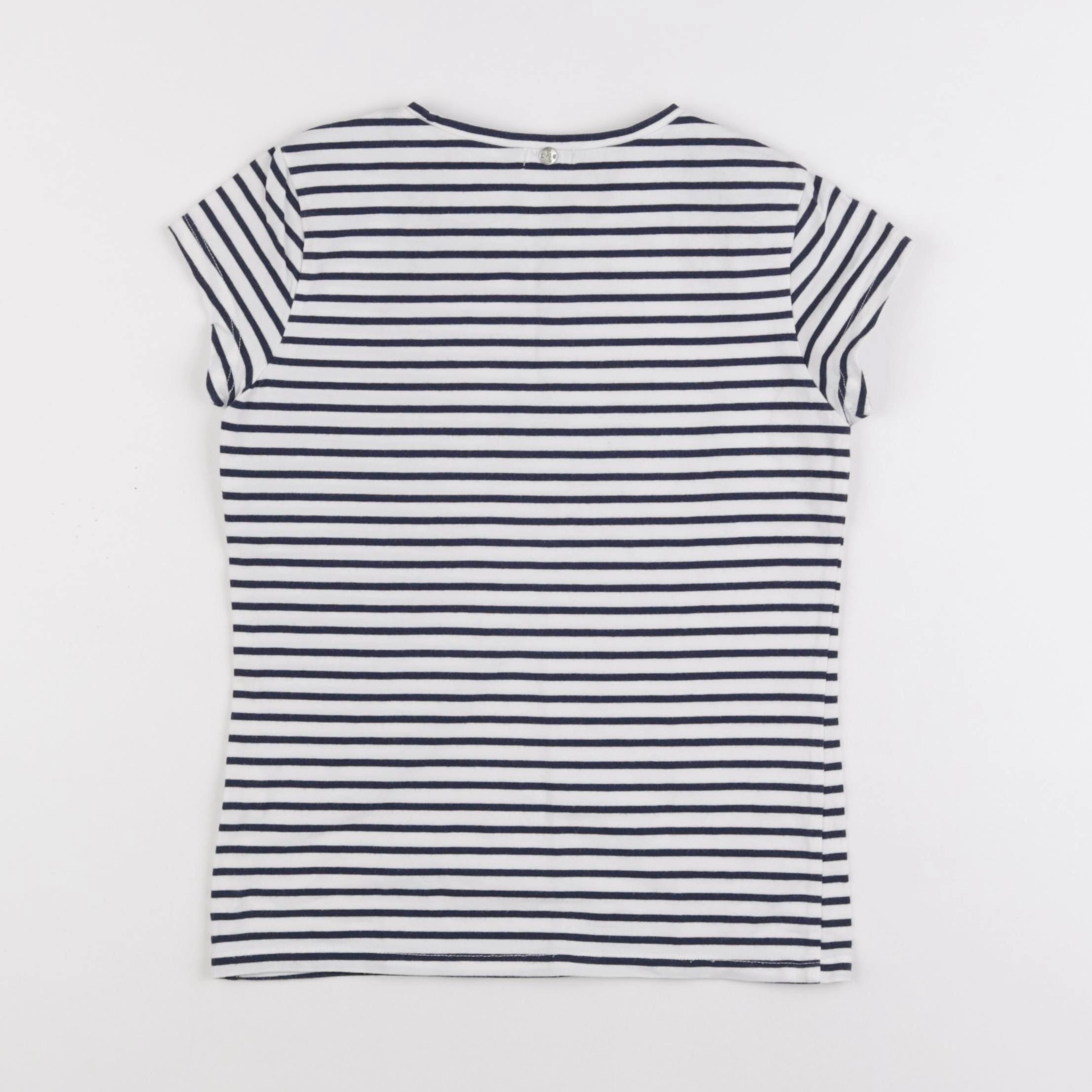 IKKS - tee-shirt bleu - 10 ans