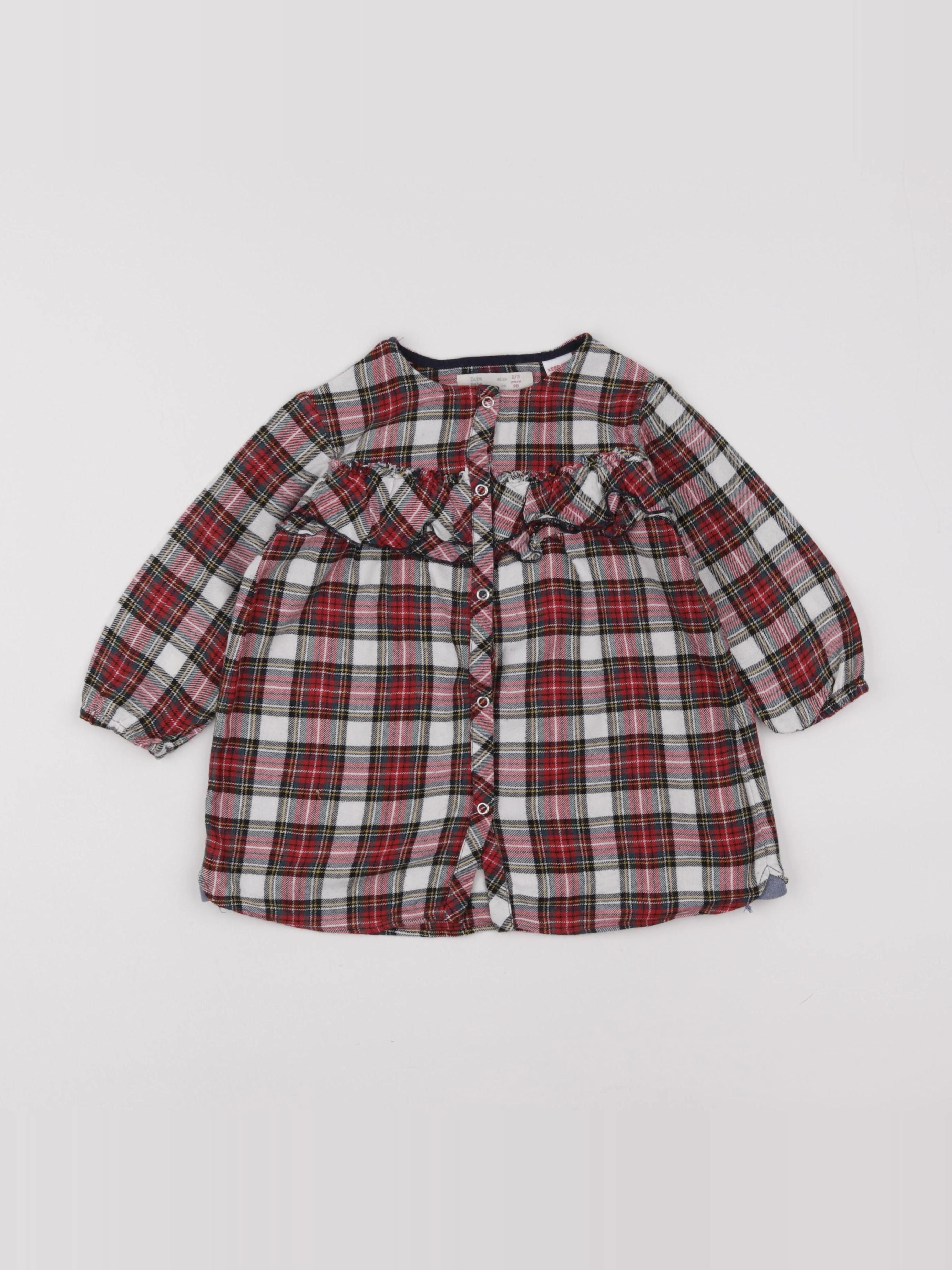 Zara - robe multicolore - 2/3 ans