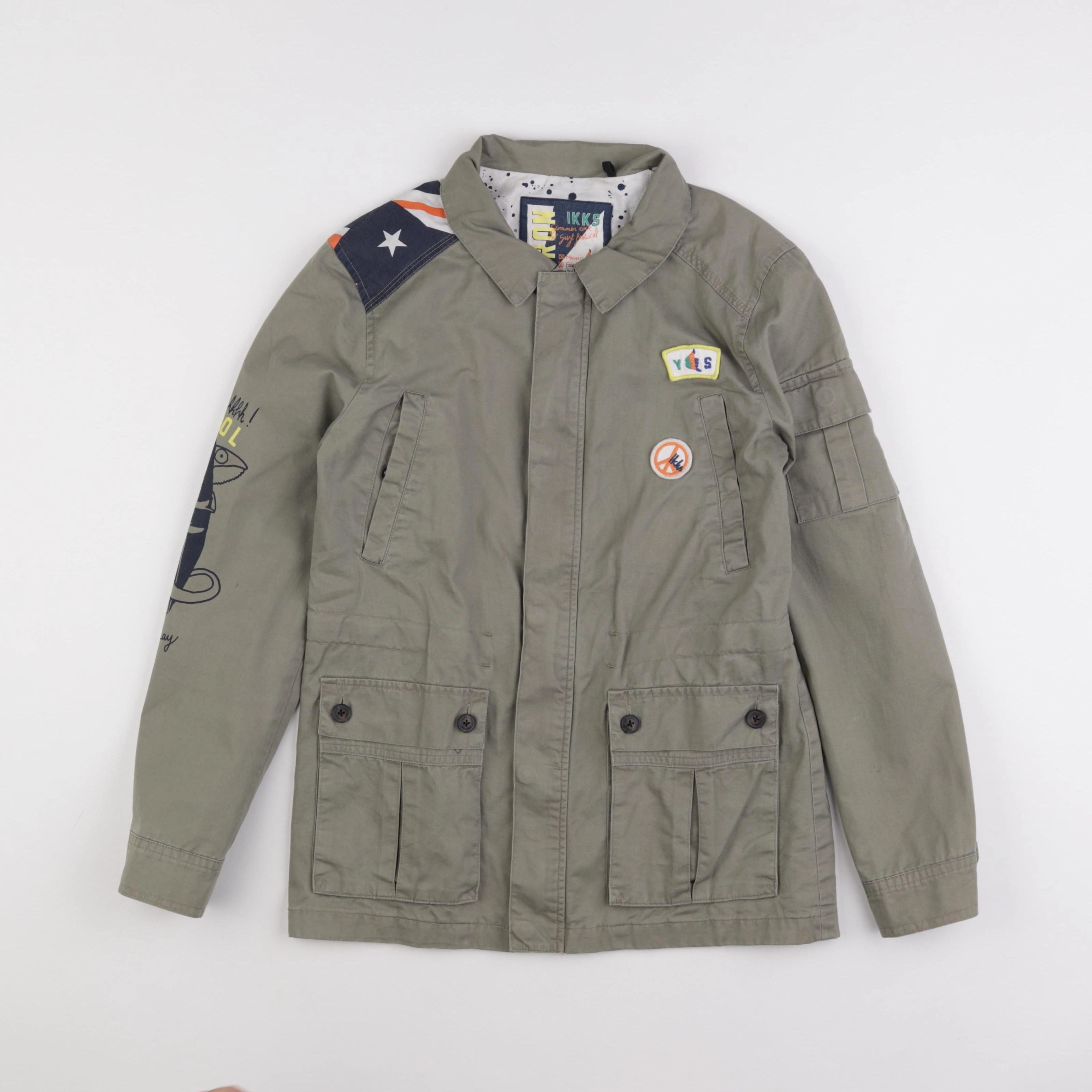 IKKS - veste vert - 12 ans