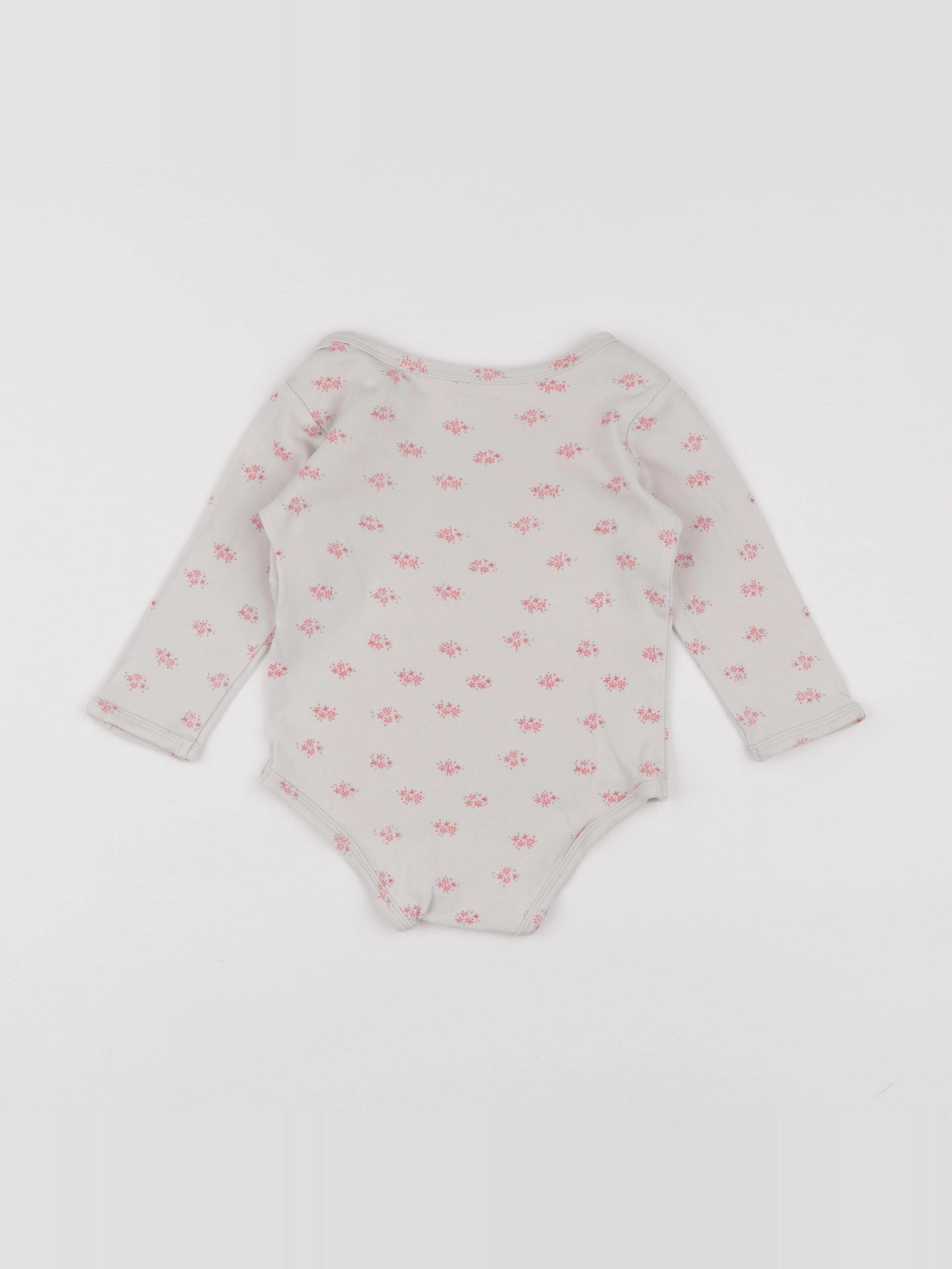 Vertbaudet - body beige - 18 mois