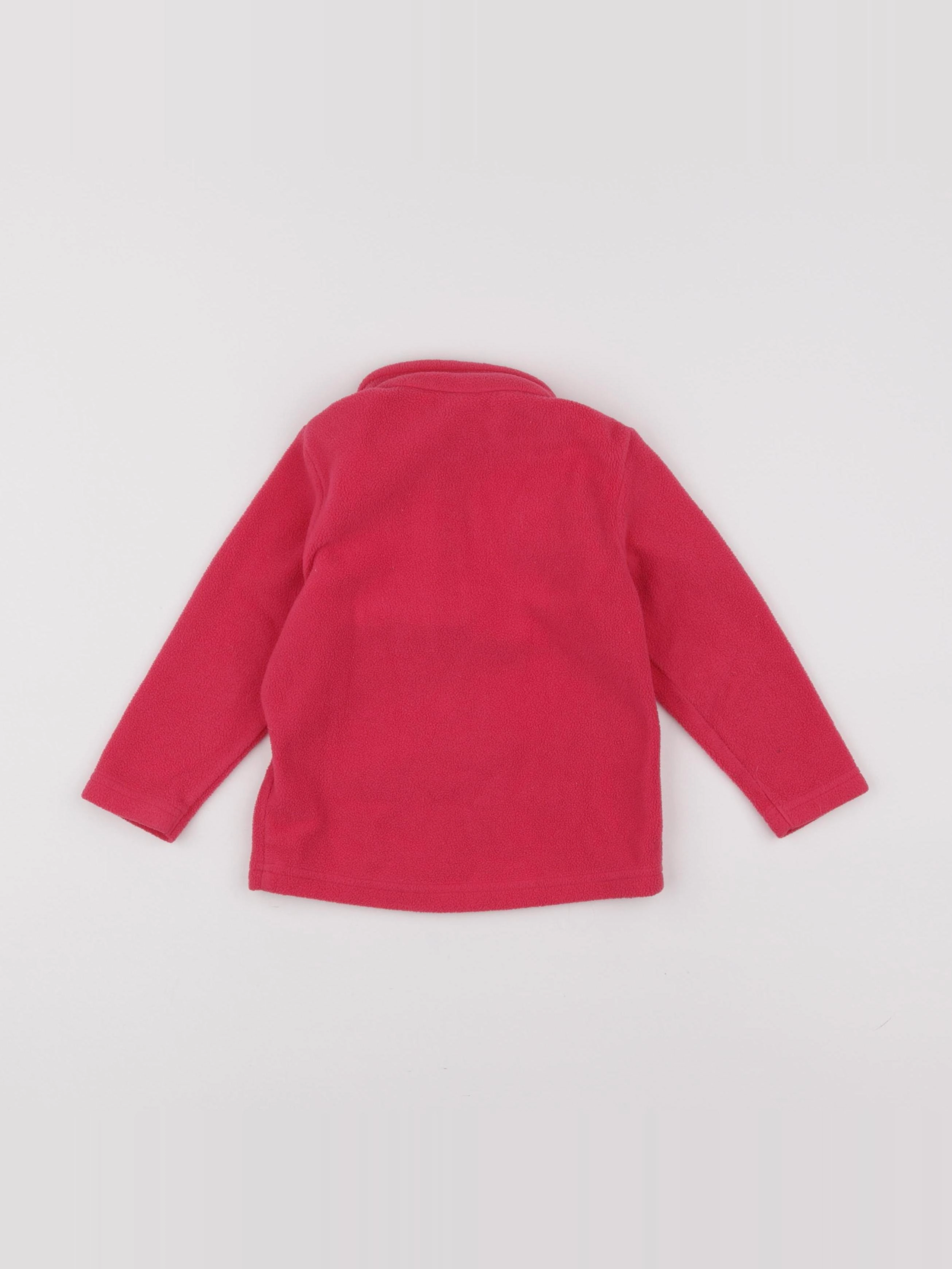 Decathlon ski - polaire rose - 2 ans